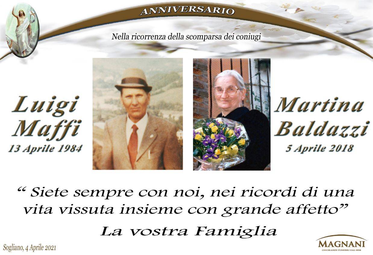 Luigi Maffi e Martina Baldazzi