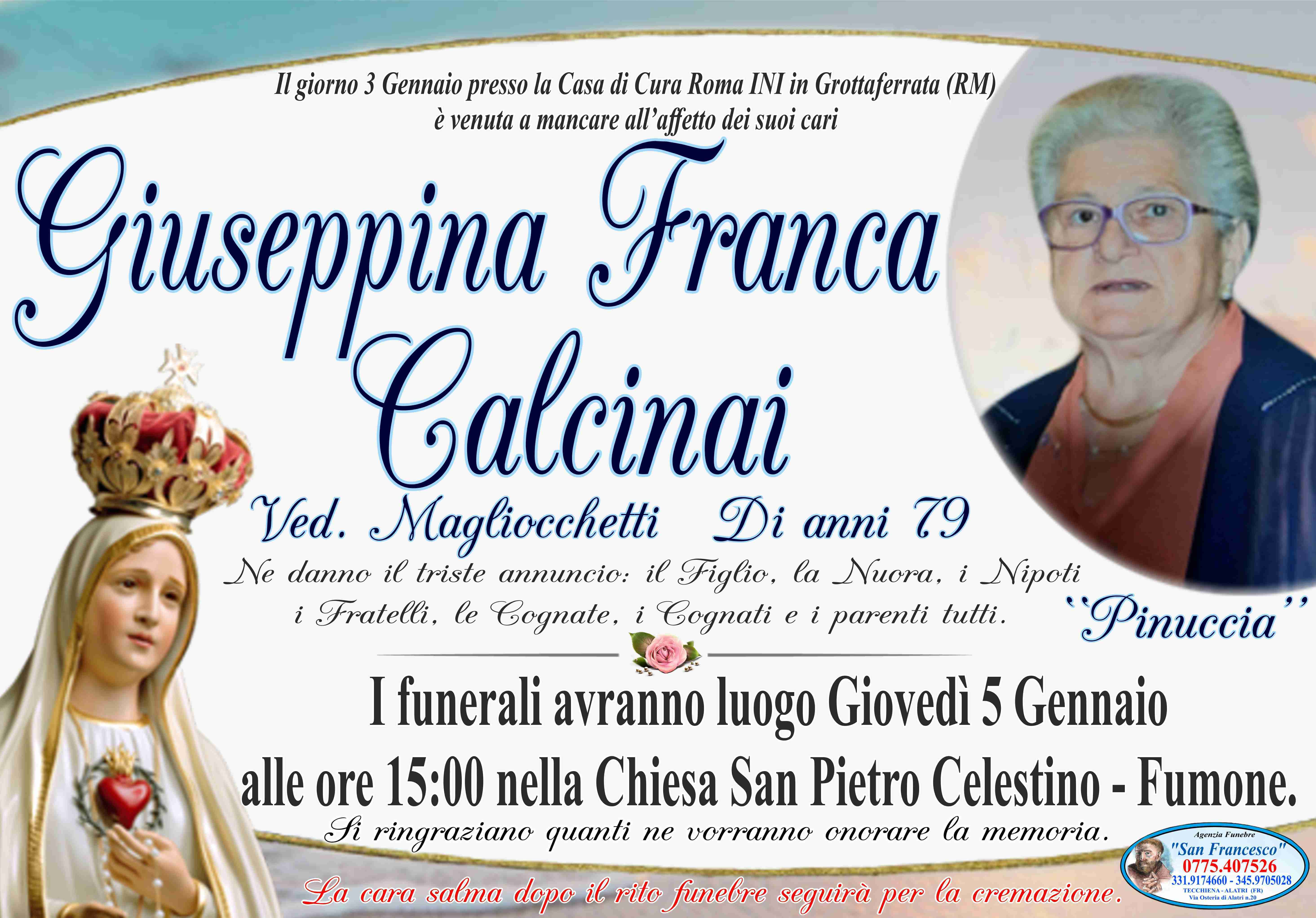 Giuseppina Franca Calcinai