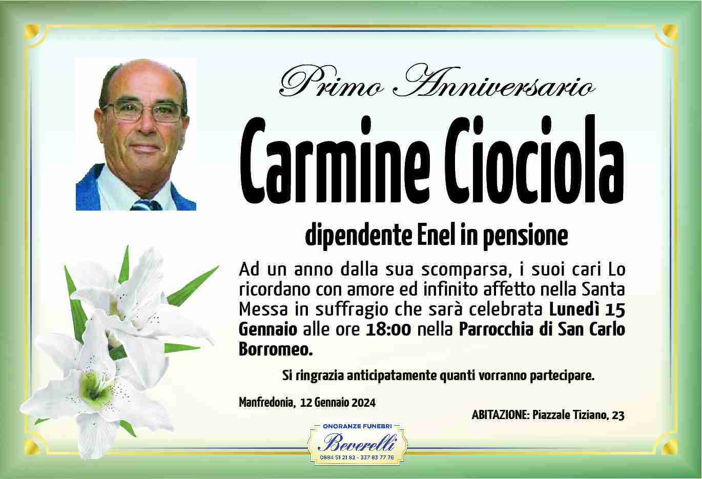 Carmine Ciociola