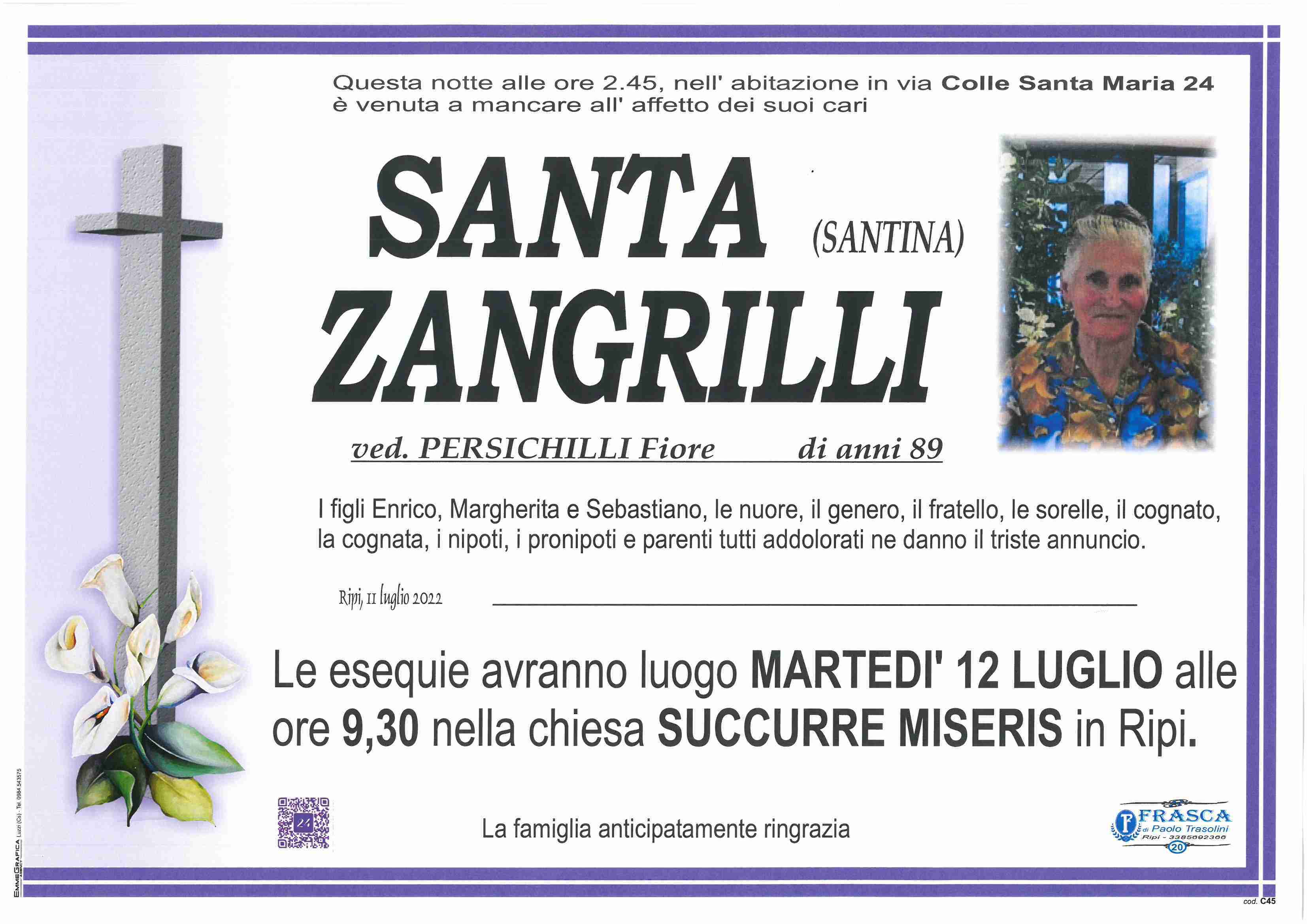 Santa Zangrilli
