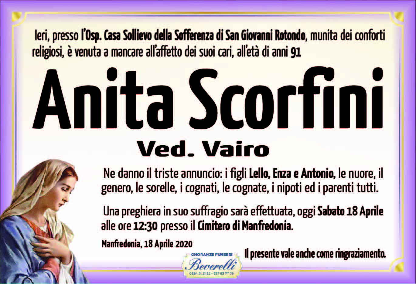 Anita Scorfini