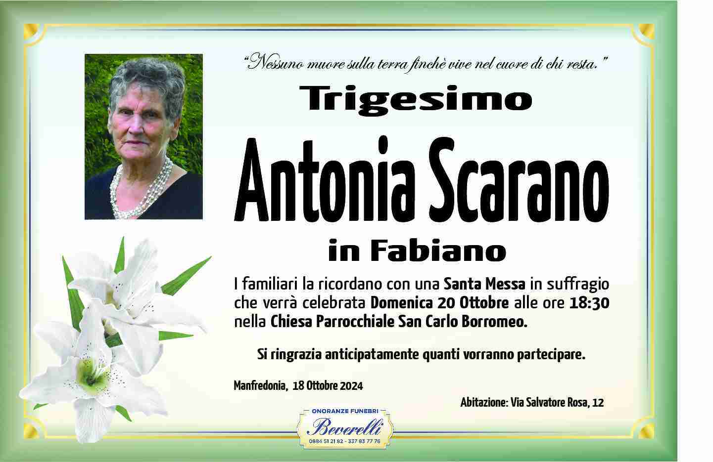 Antonia Scarano