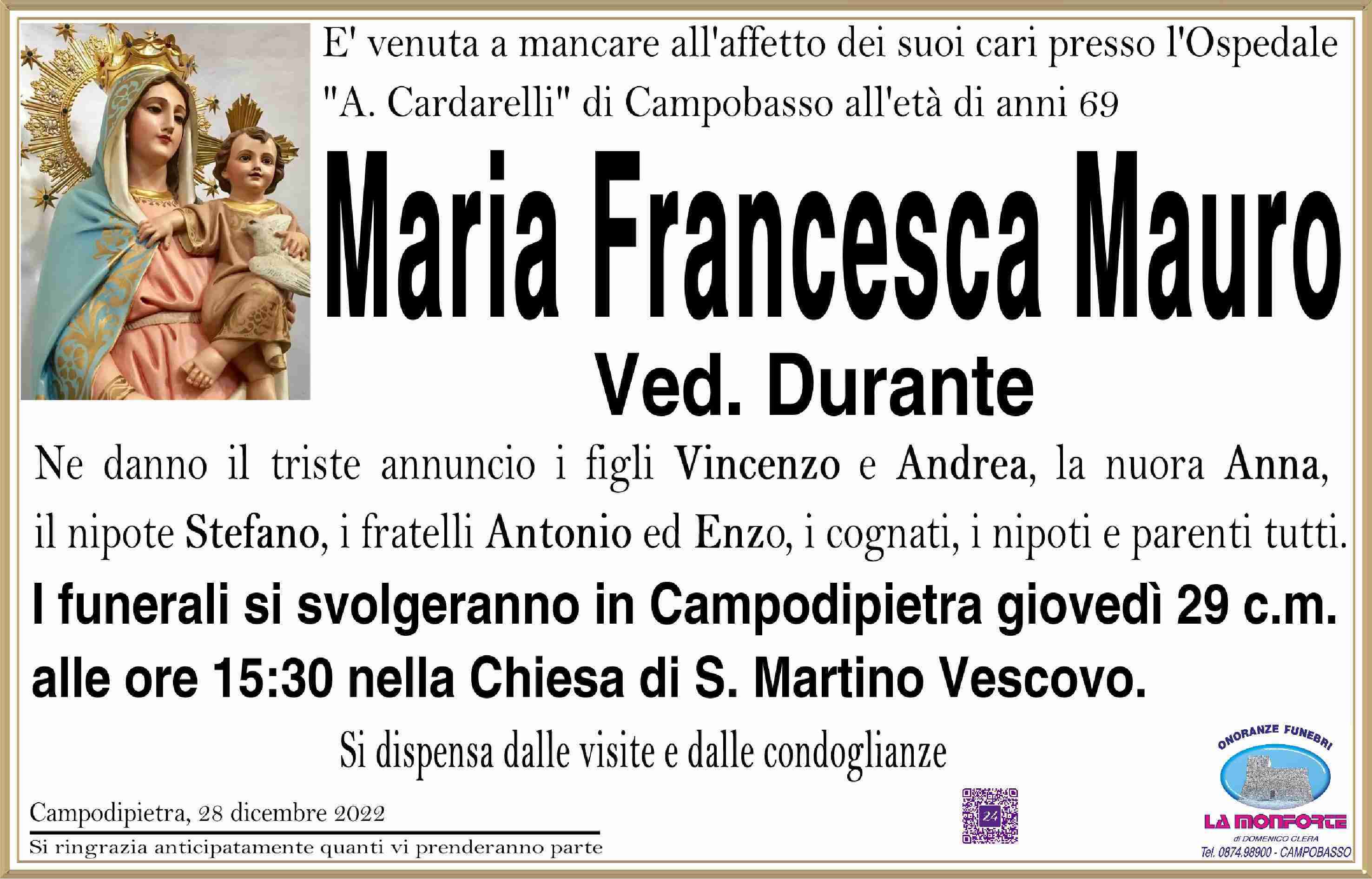 Maria Francesca Mauro