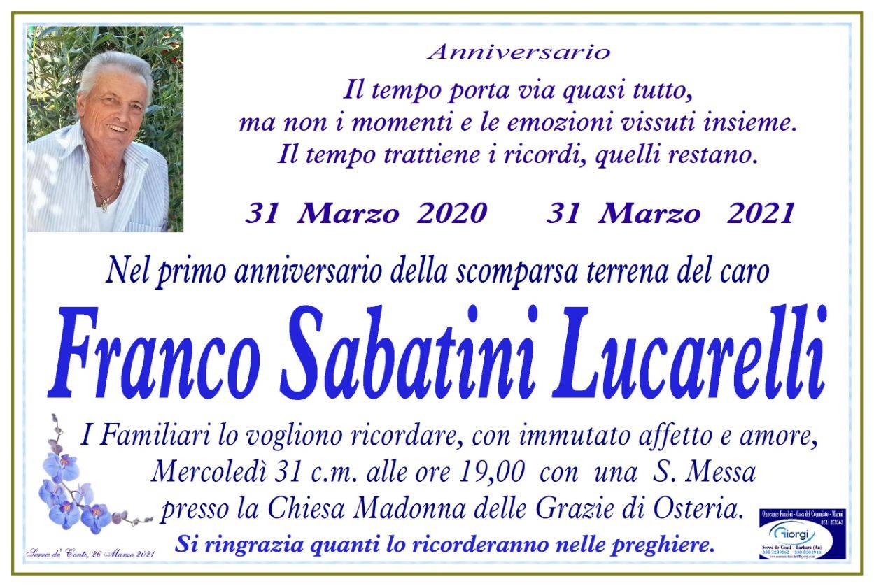 Franco Sabatini Lucarelli
