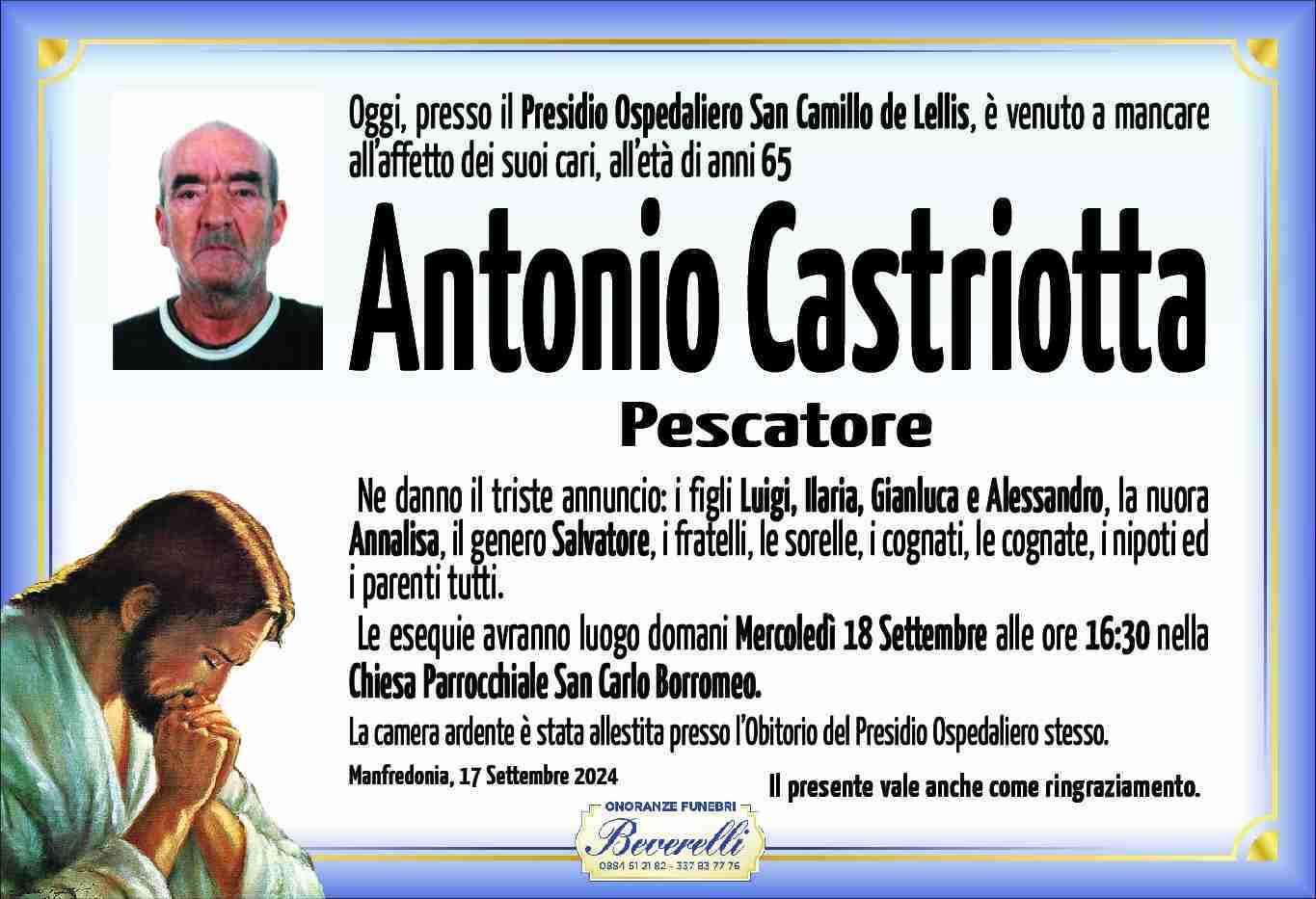 Antonio Castriotta