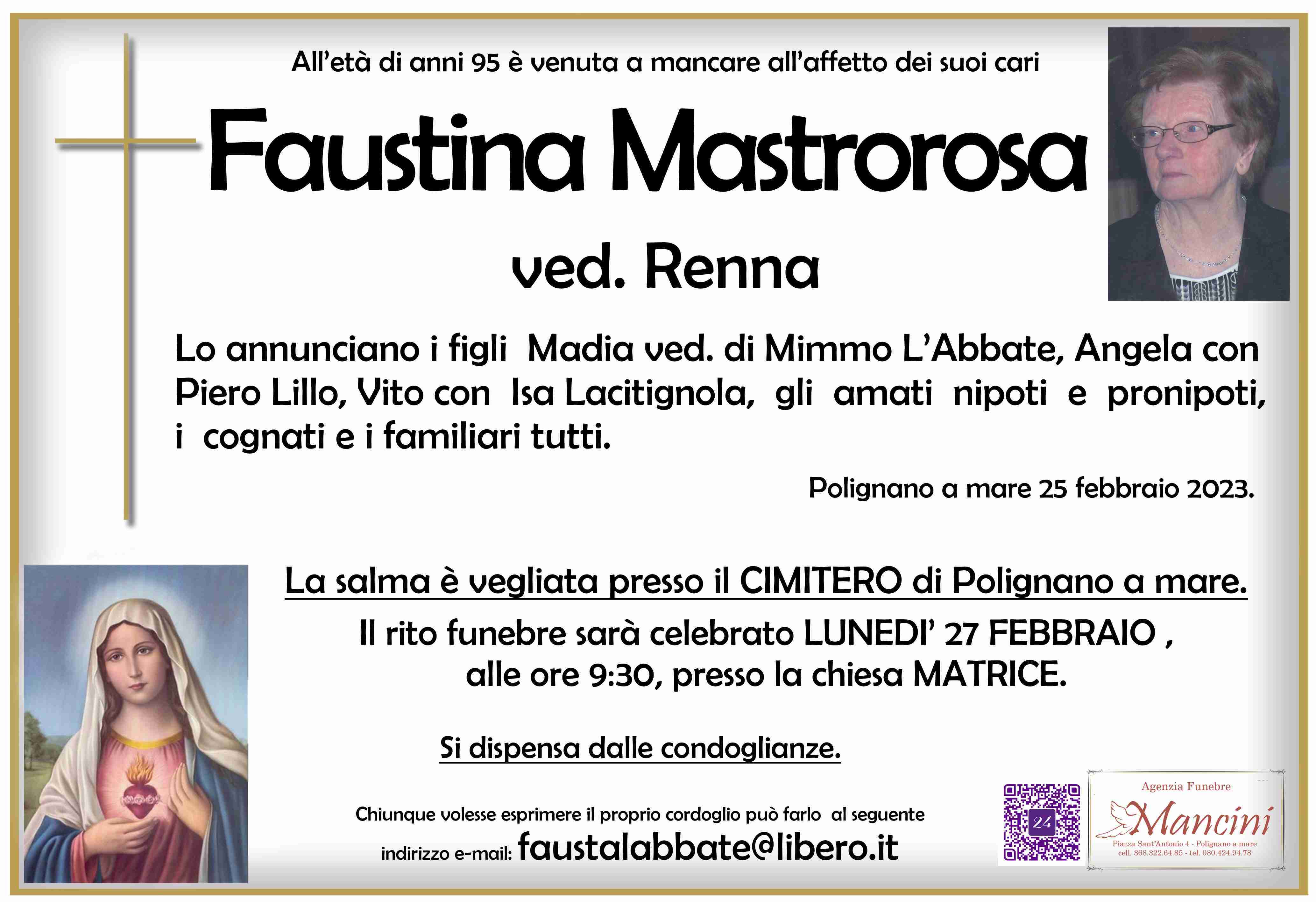 Faustina Mastrorosa