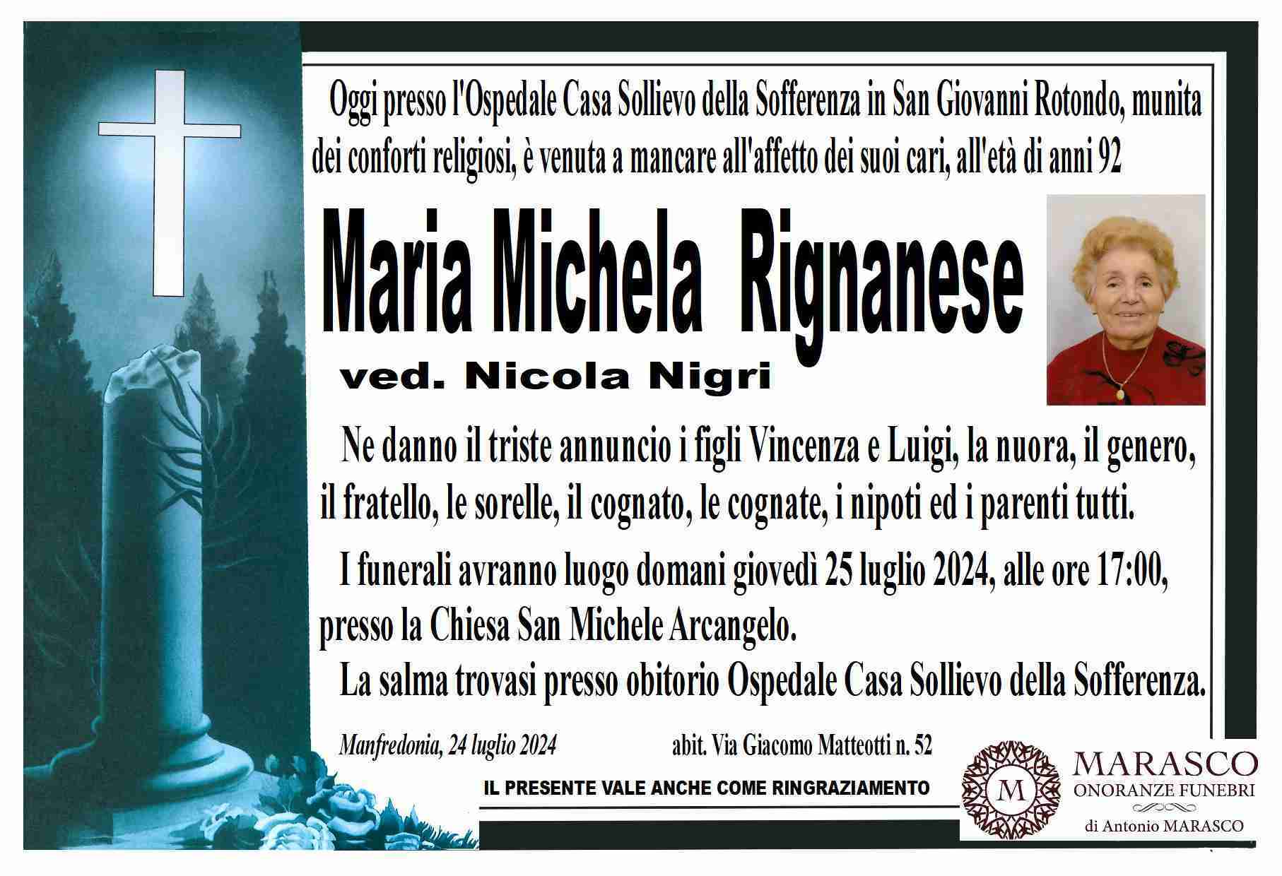 Maria Michela Rignanese