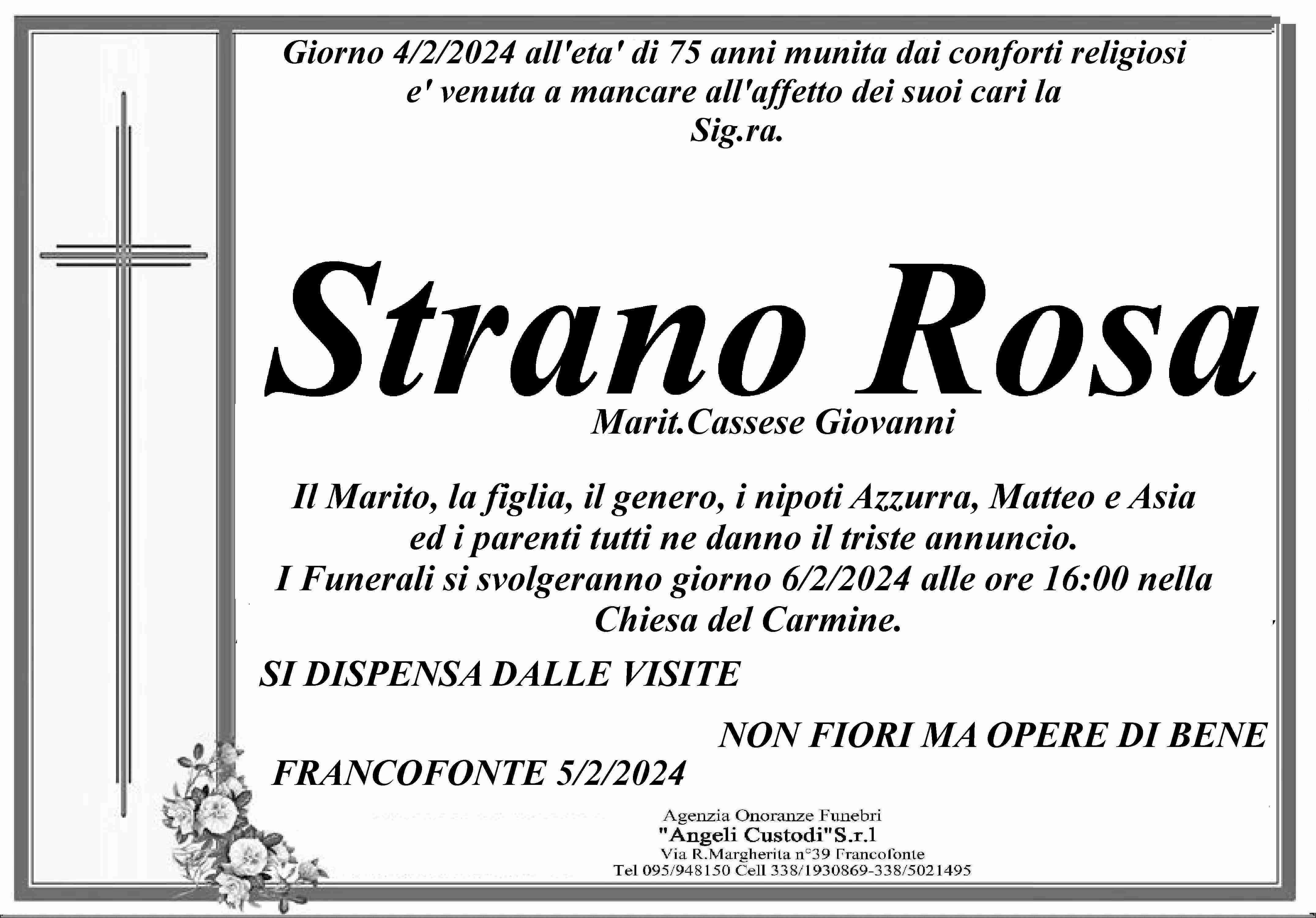 Strano Rosa