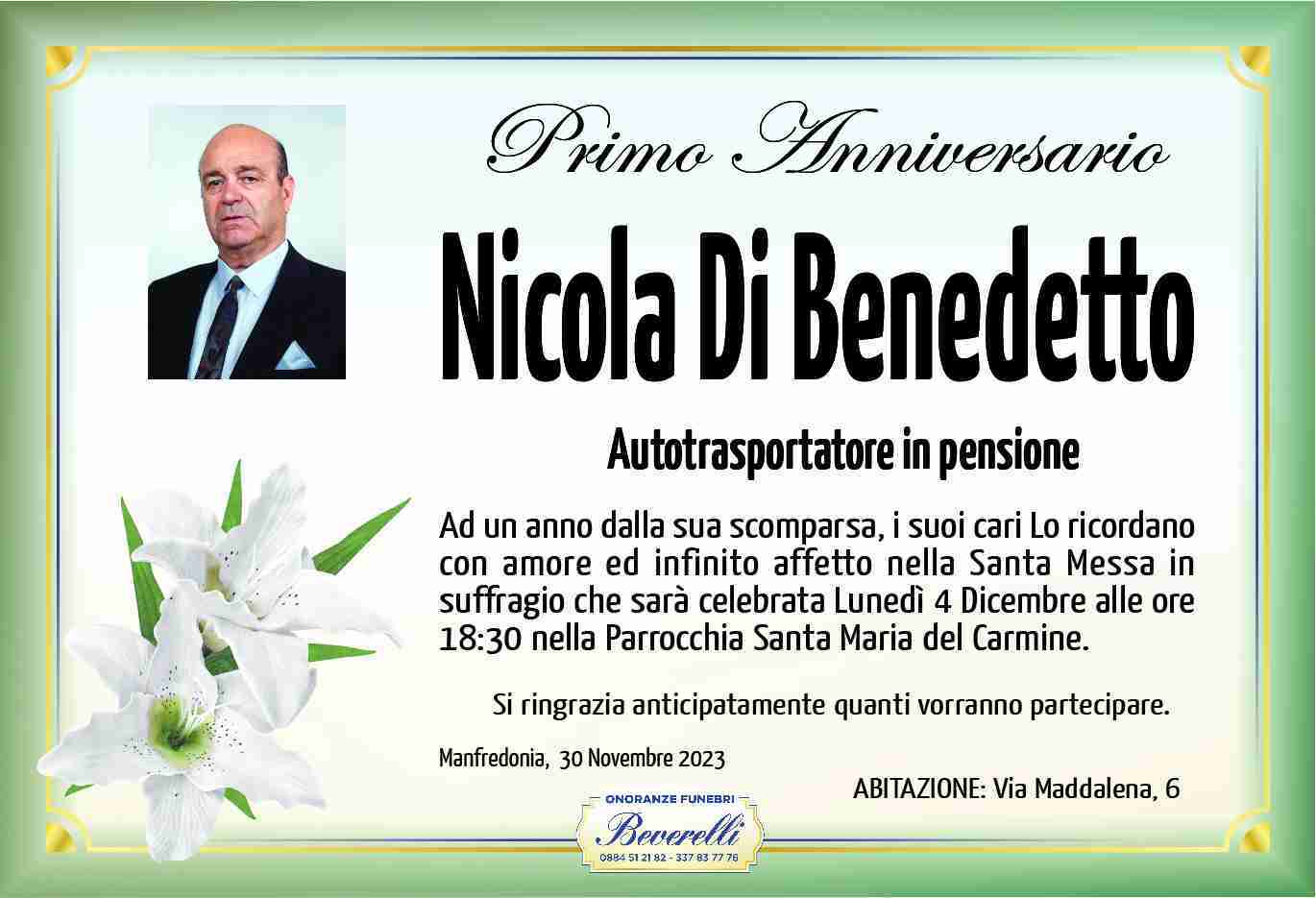Nicola Di Benedetto