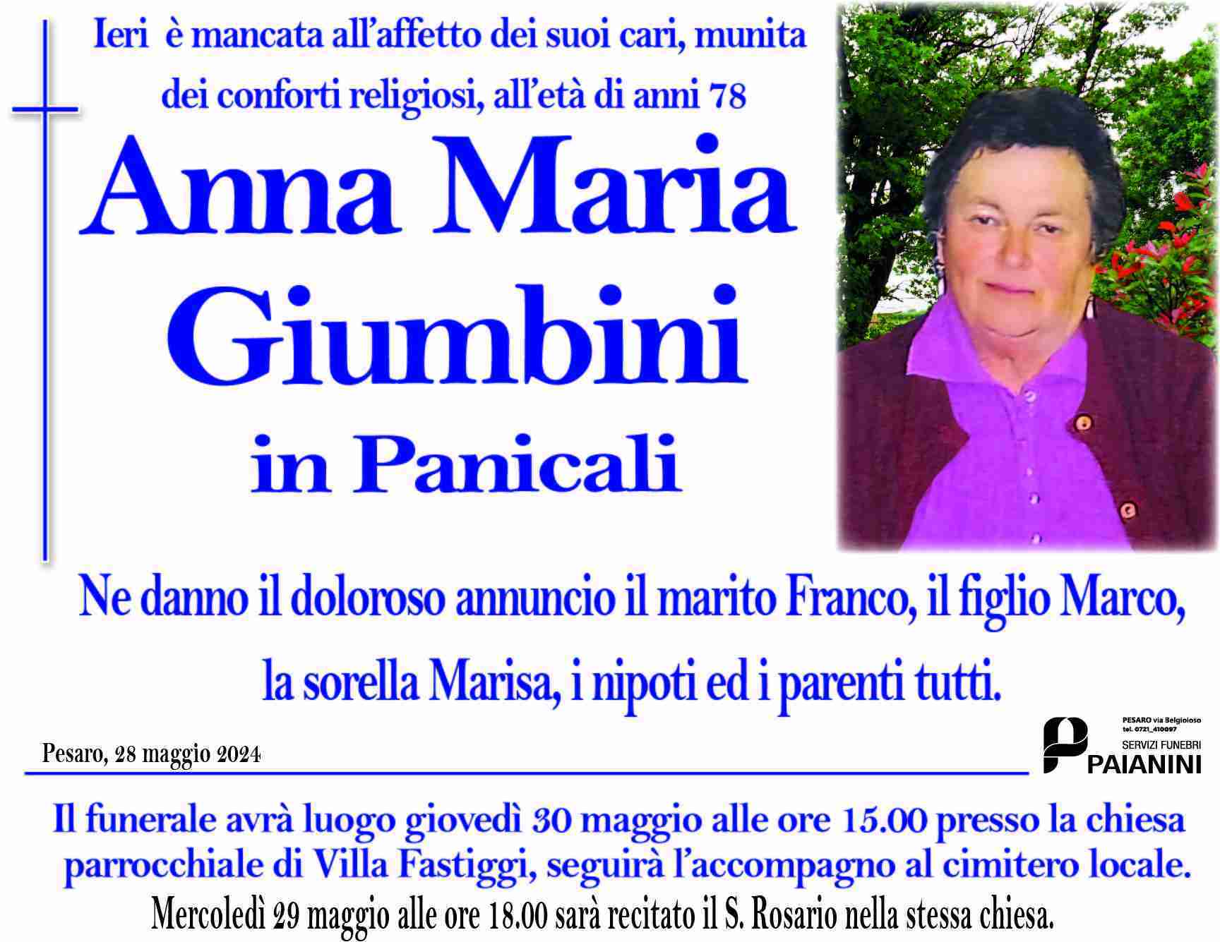 Anna Maria Giumbini