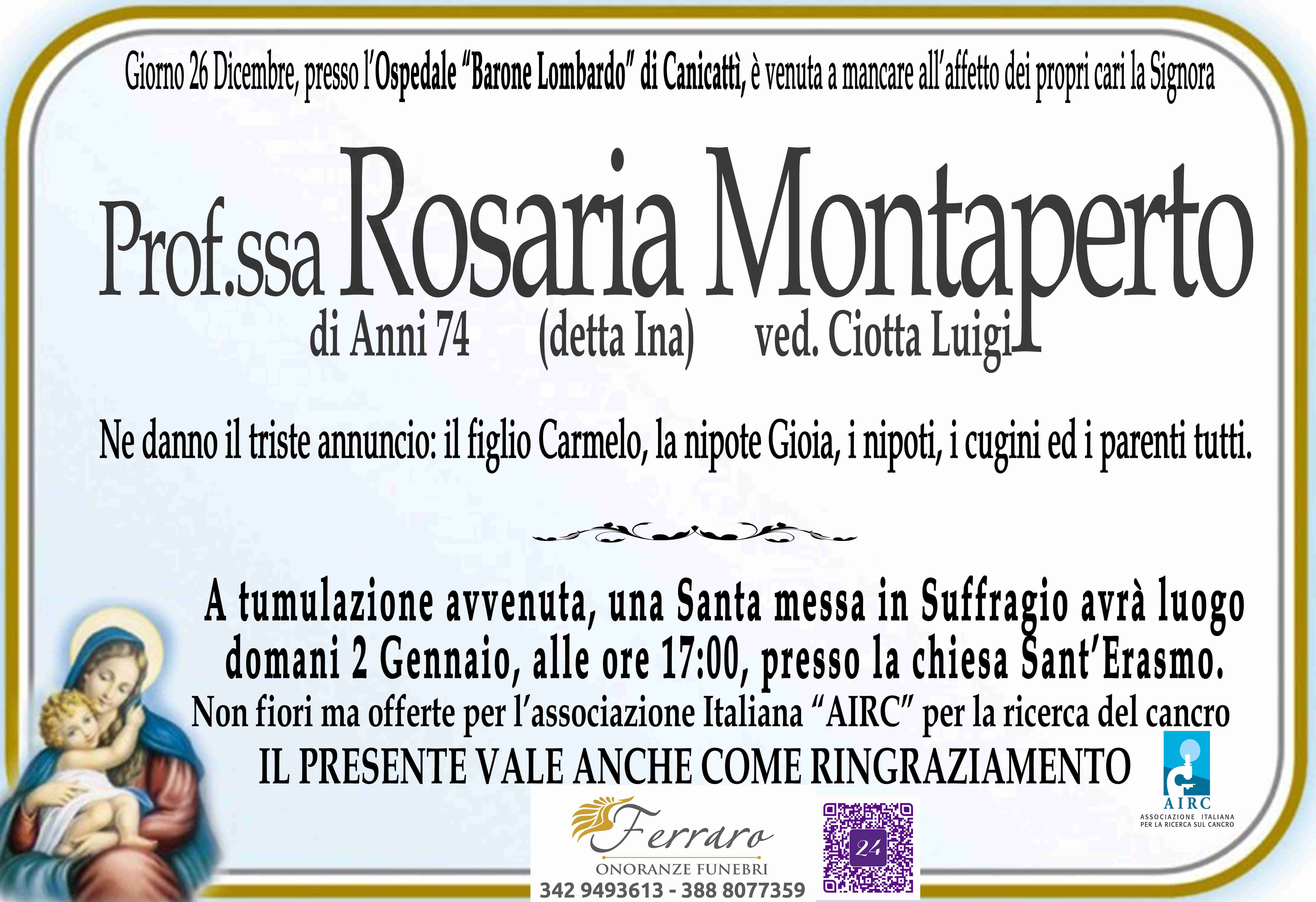 Rosaria Montaperto