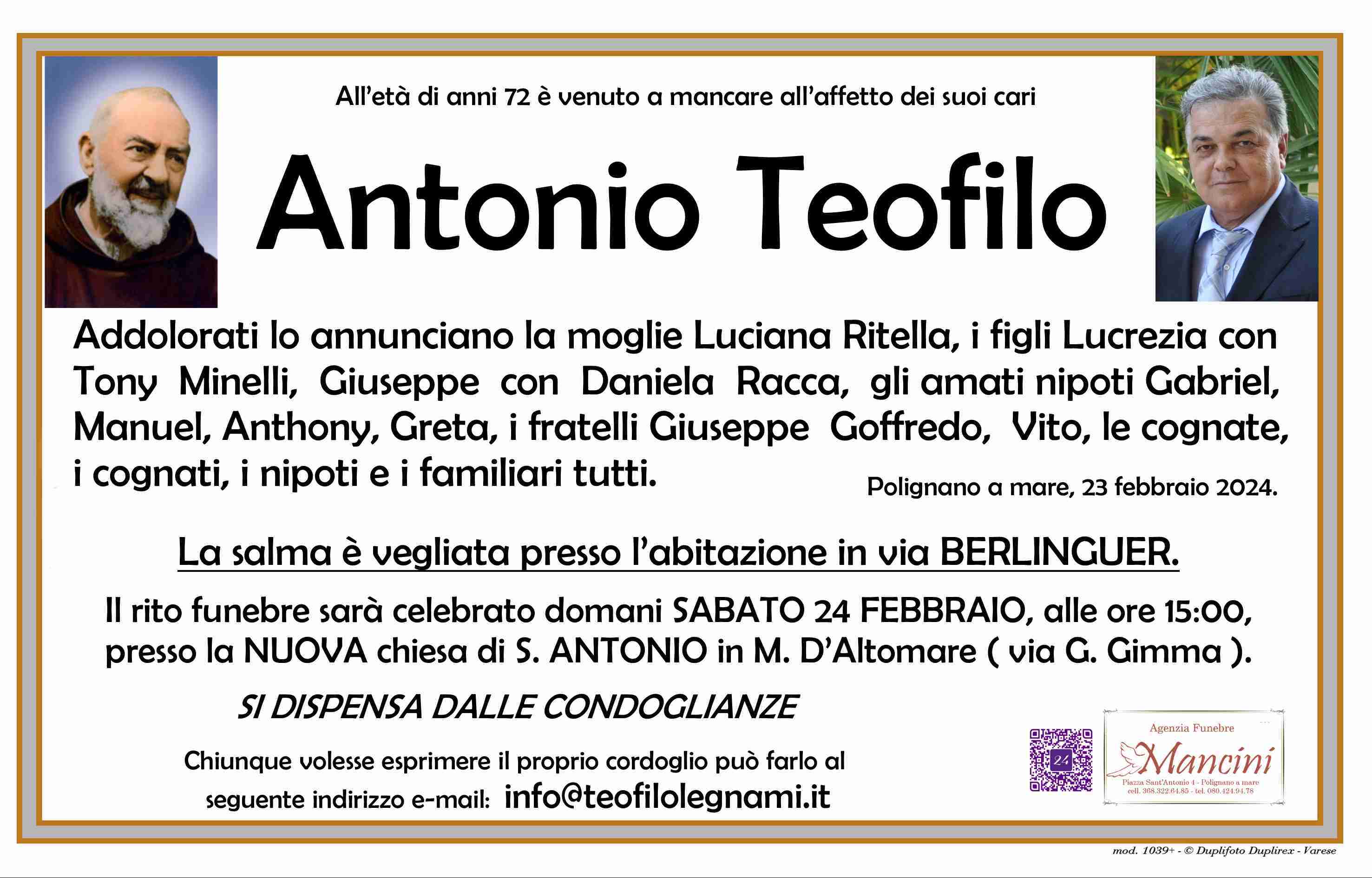 Antonio Teofilo