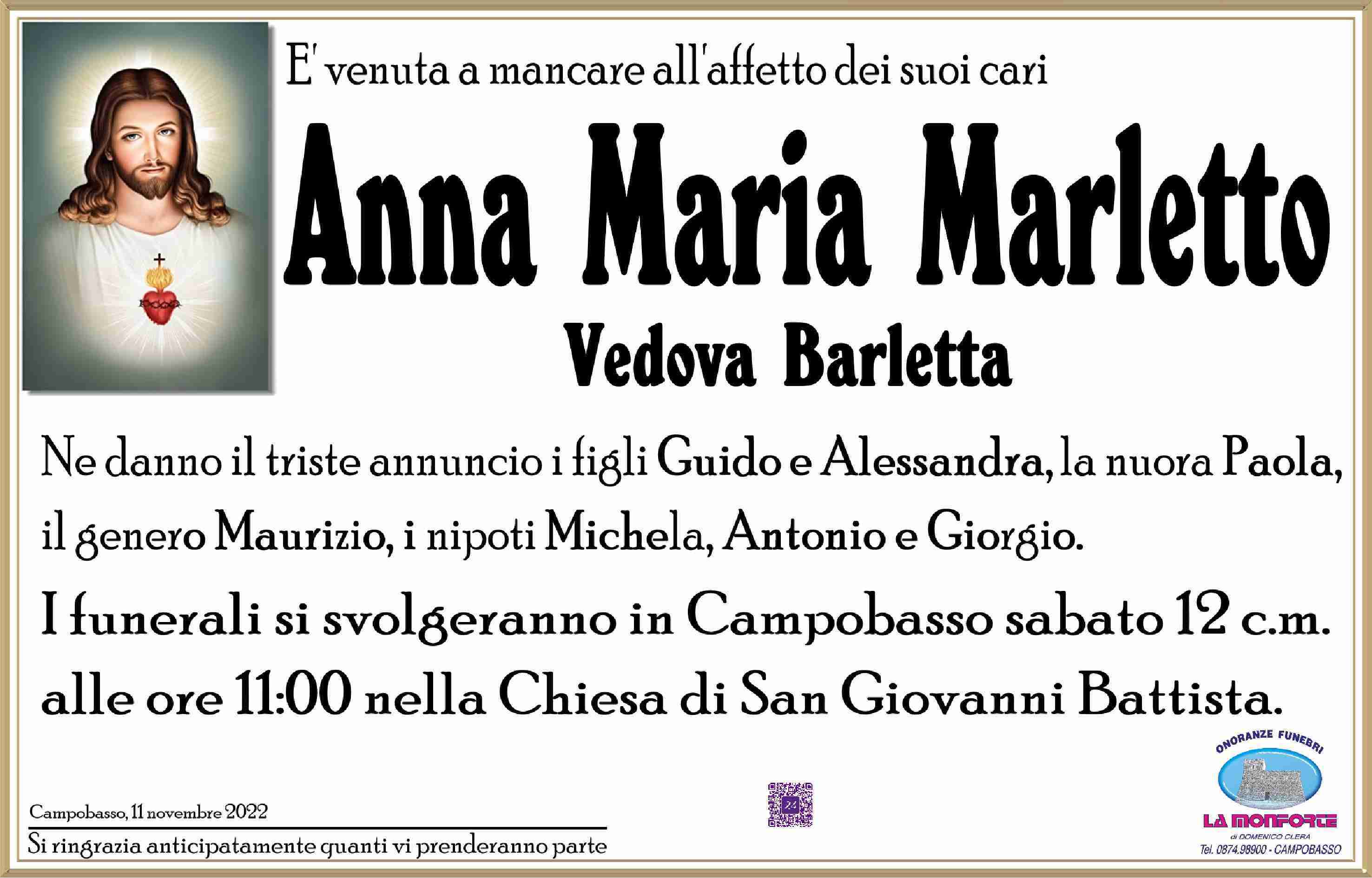 Anna Maria Marletto