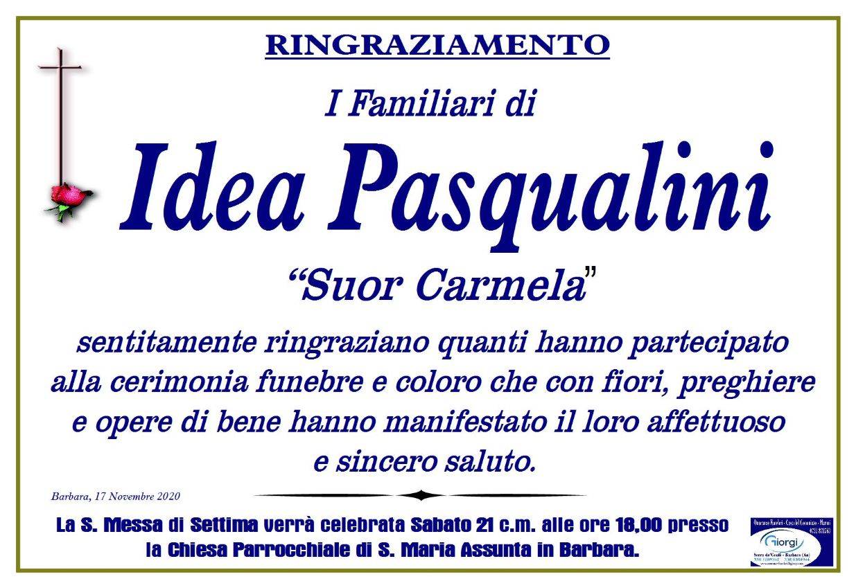 Idea Pasqualini (Suor Carmela)
