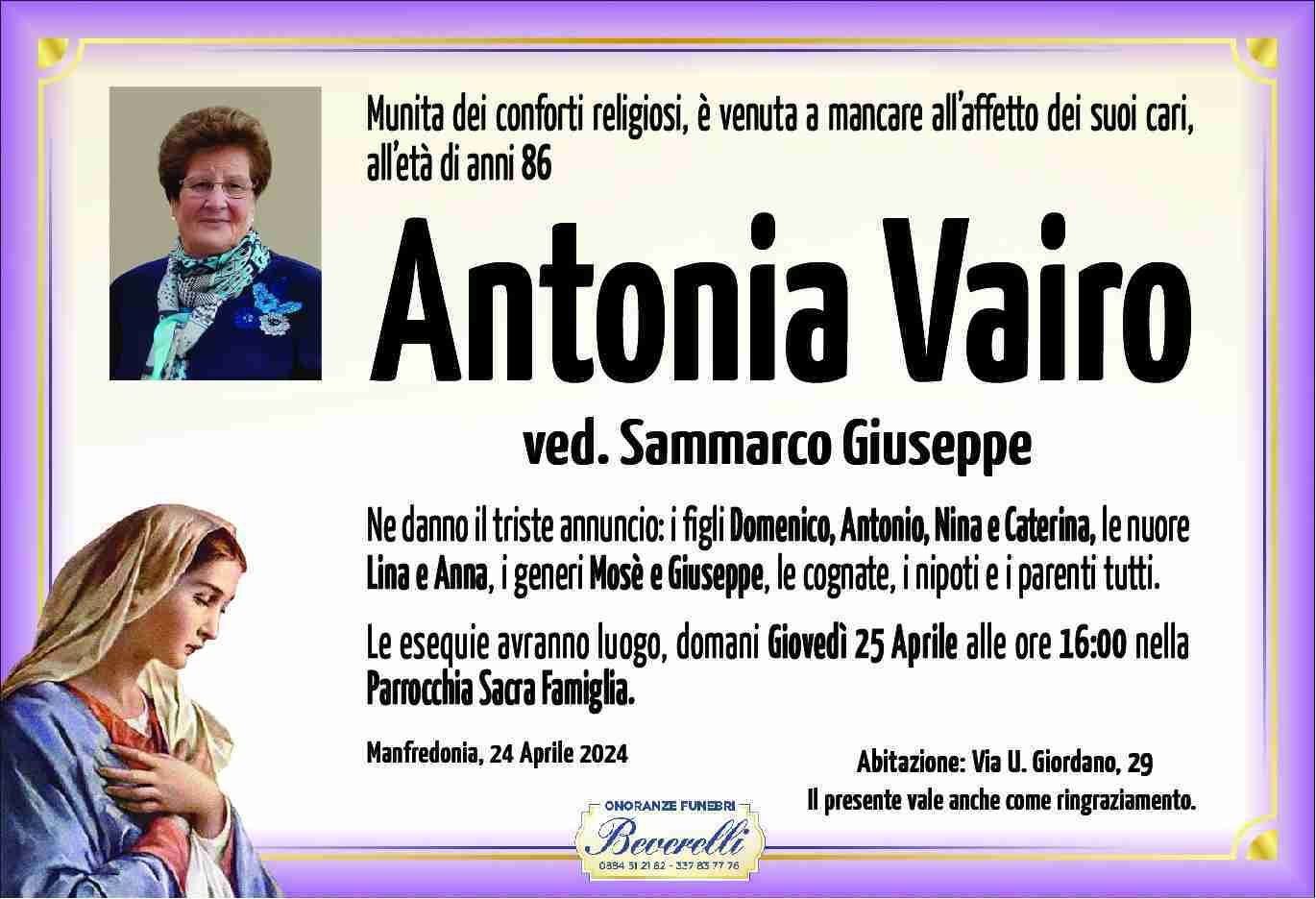 Antonia Vairo
