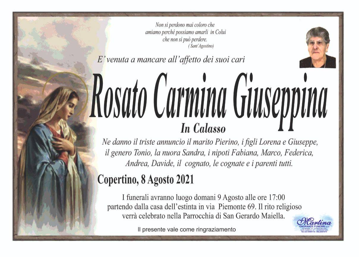 Carmina Giuseppina Rosato