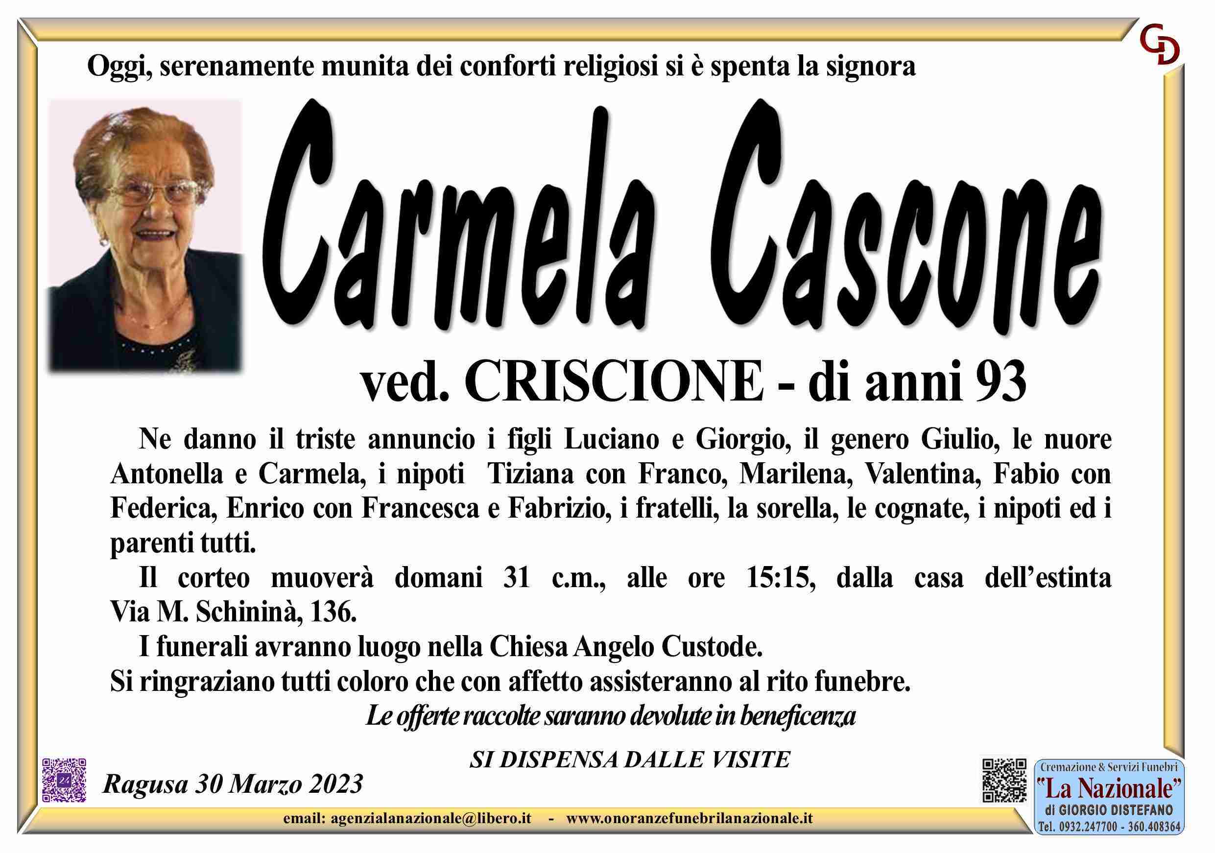 Carmela Cascone