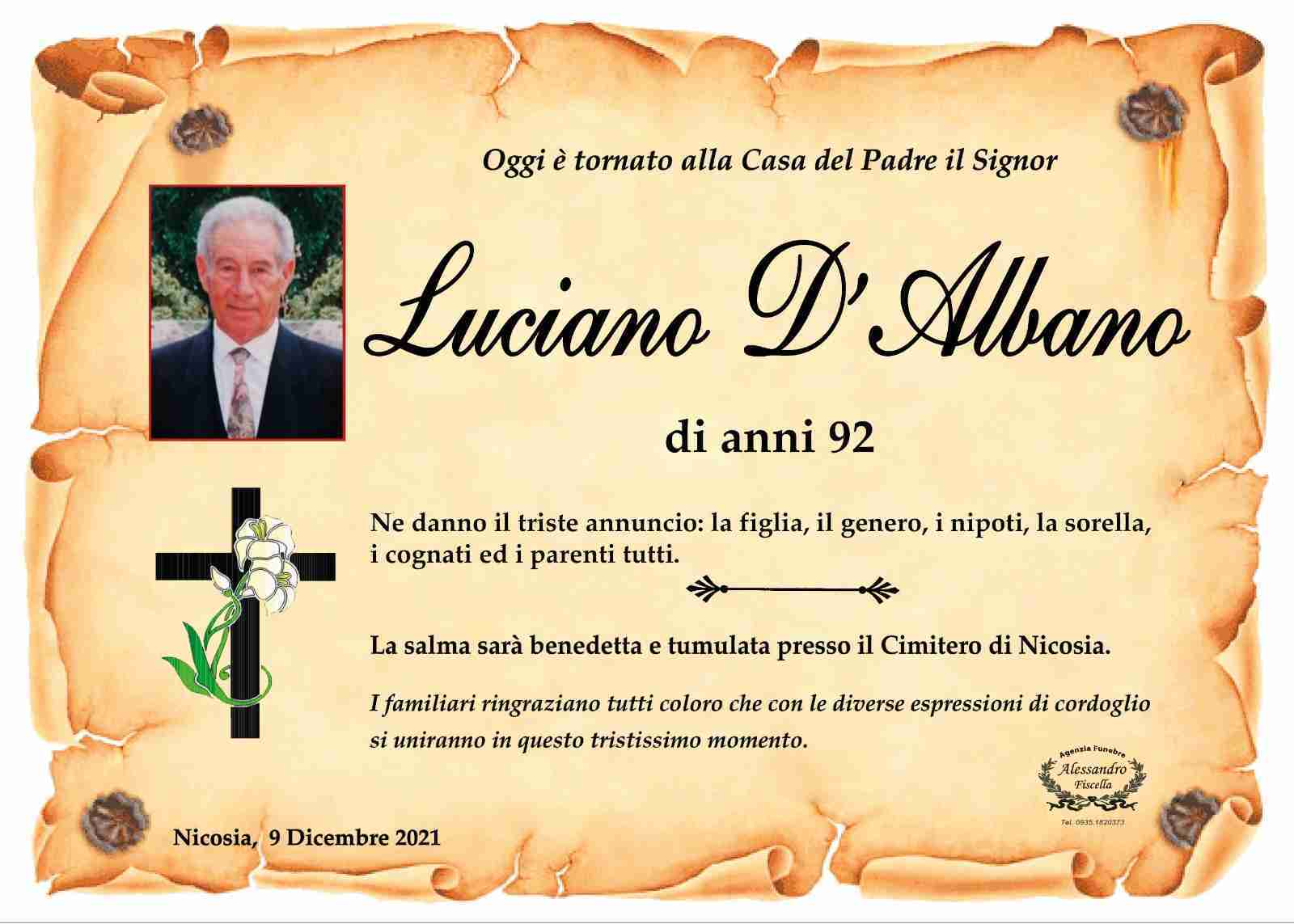 Luciano D'Albano