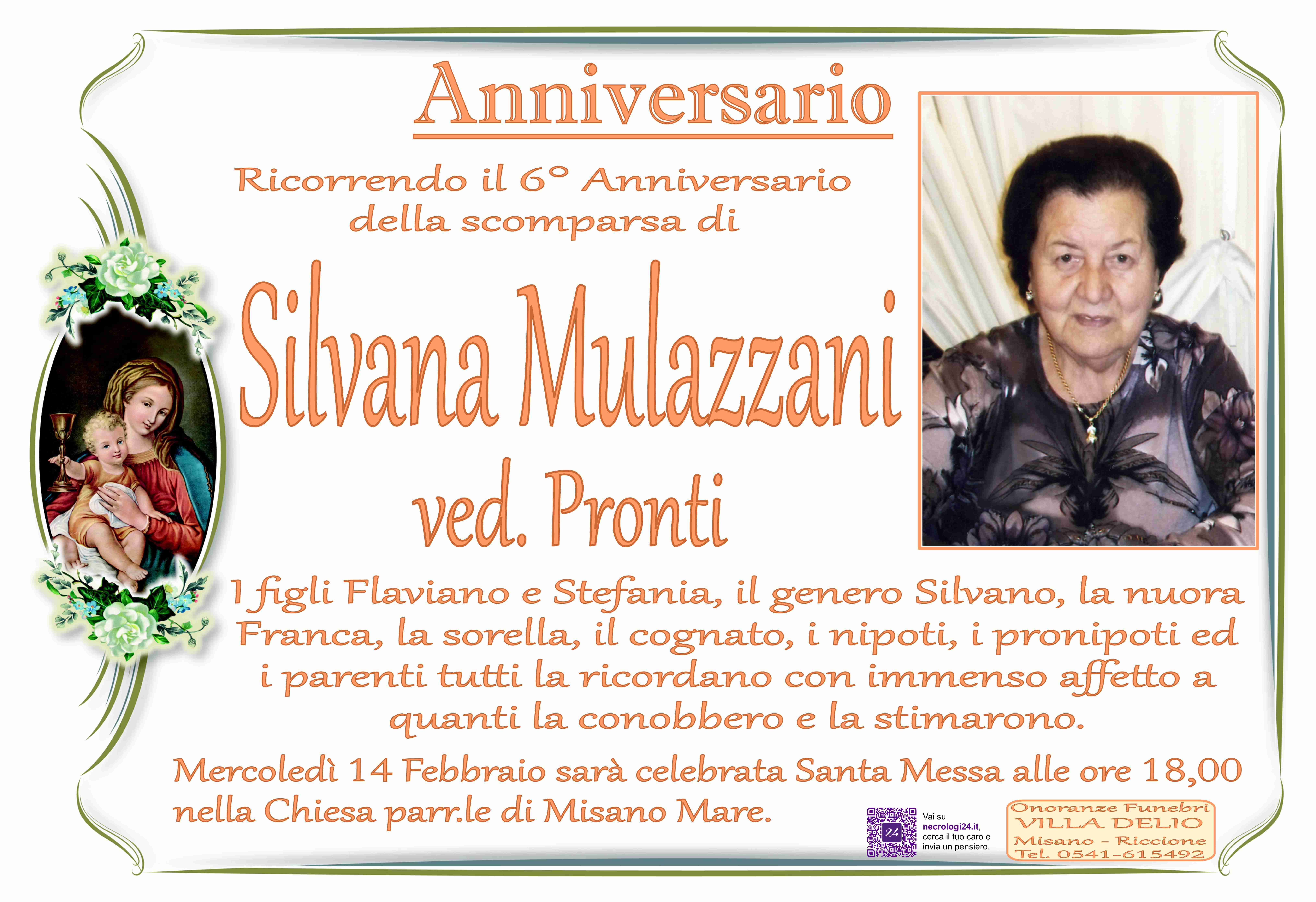 Silvana Mulazzani ved. Pronti
