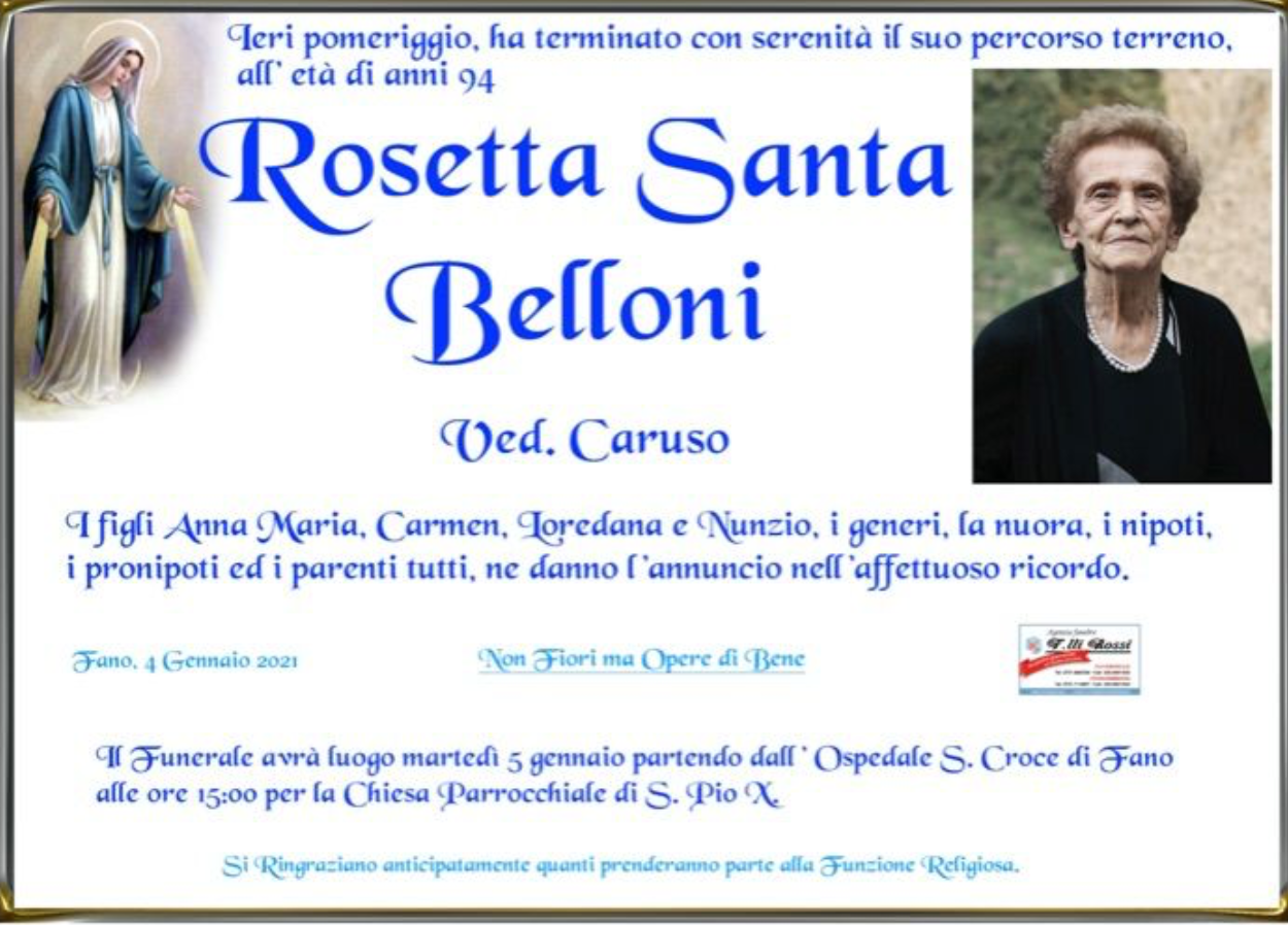 Rosetta Santa Belloni