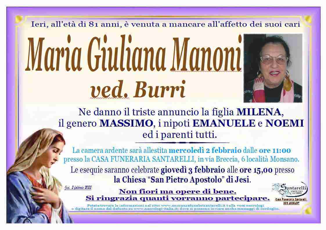 Maria Giuliana Manoni