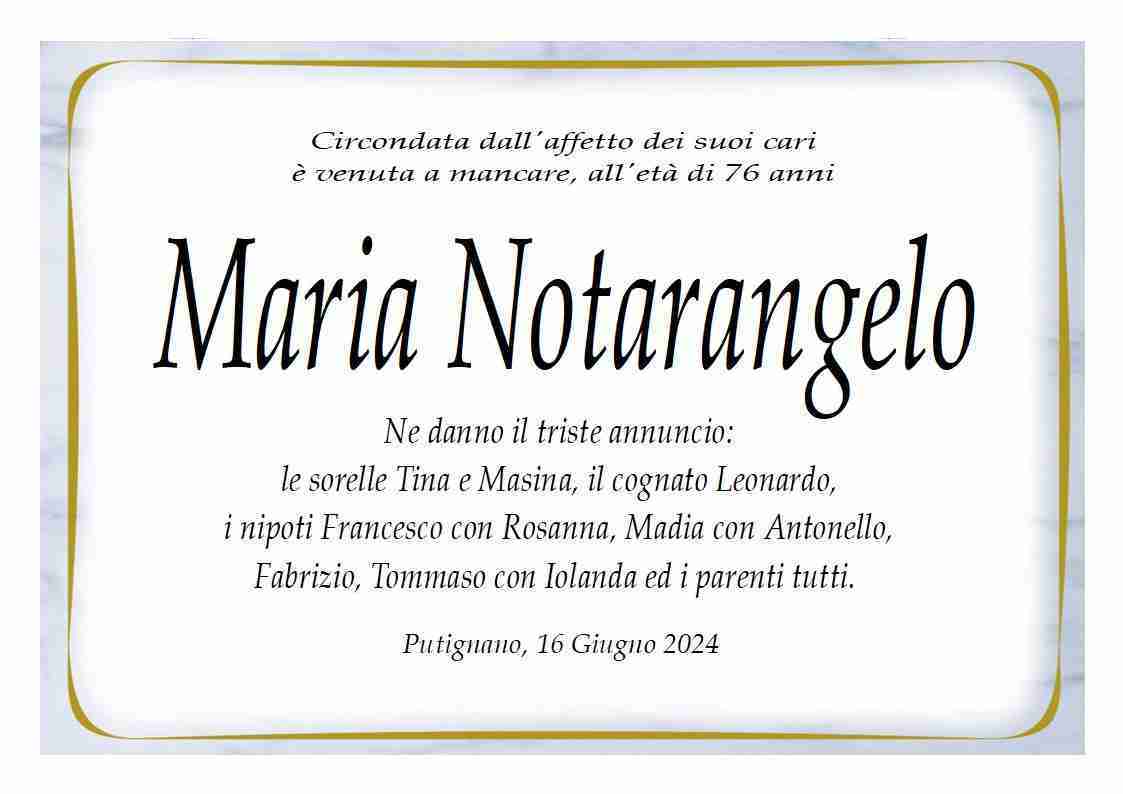 Maria Immacolata Notarangelo