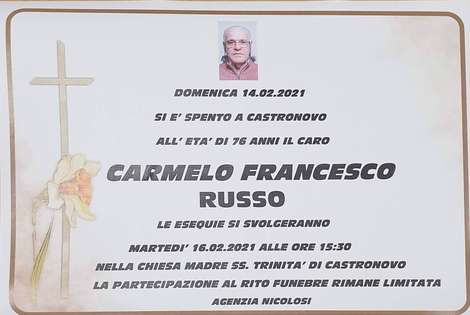 Carmelo Francesco Giuseppe Russo