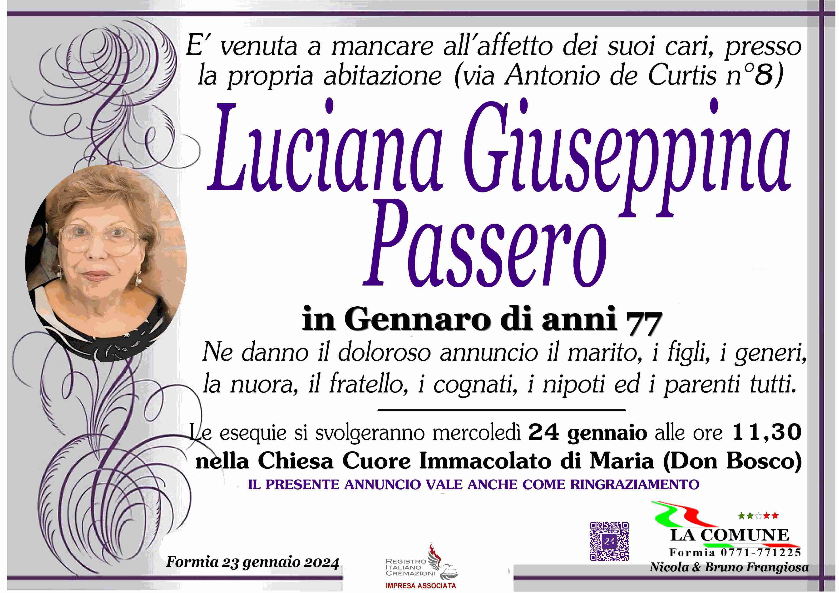 Luciana Giuseppina Passero