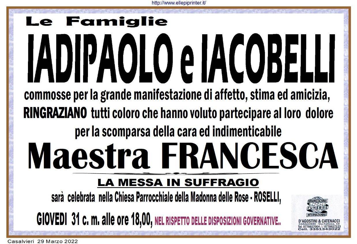 Francesca Iacobelli