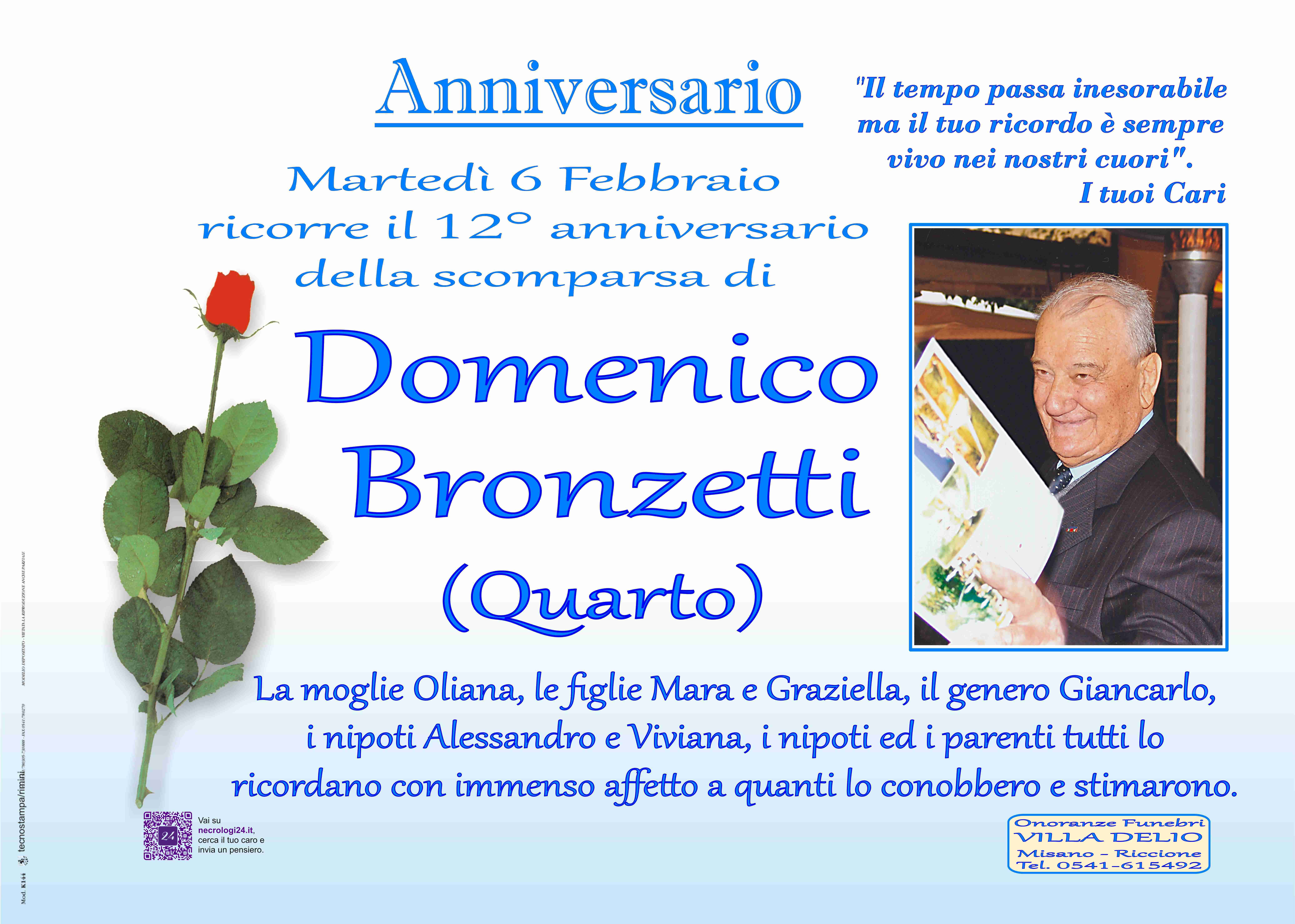 Domenico (Quarto) Bronzetti