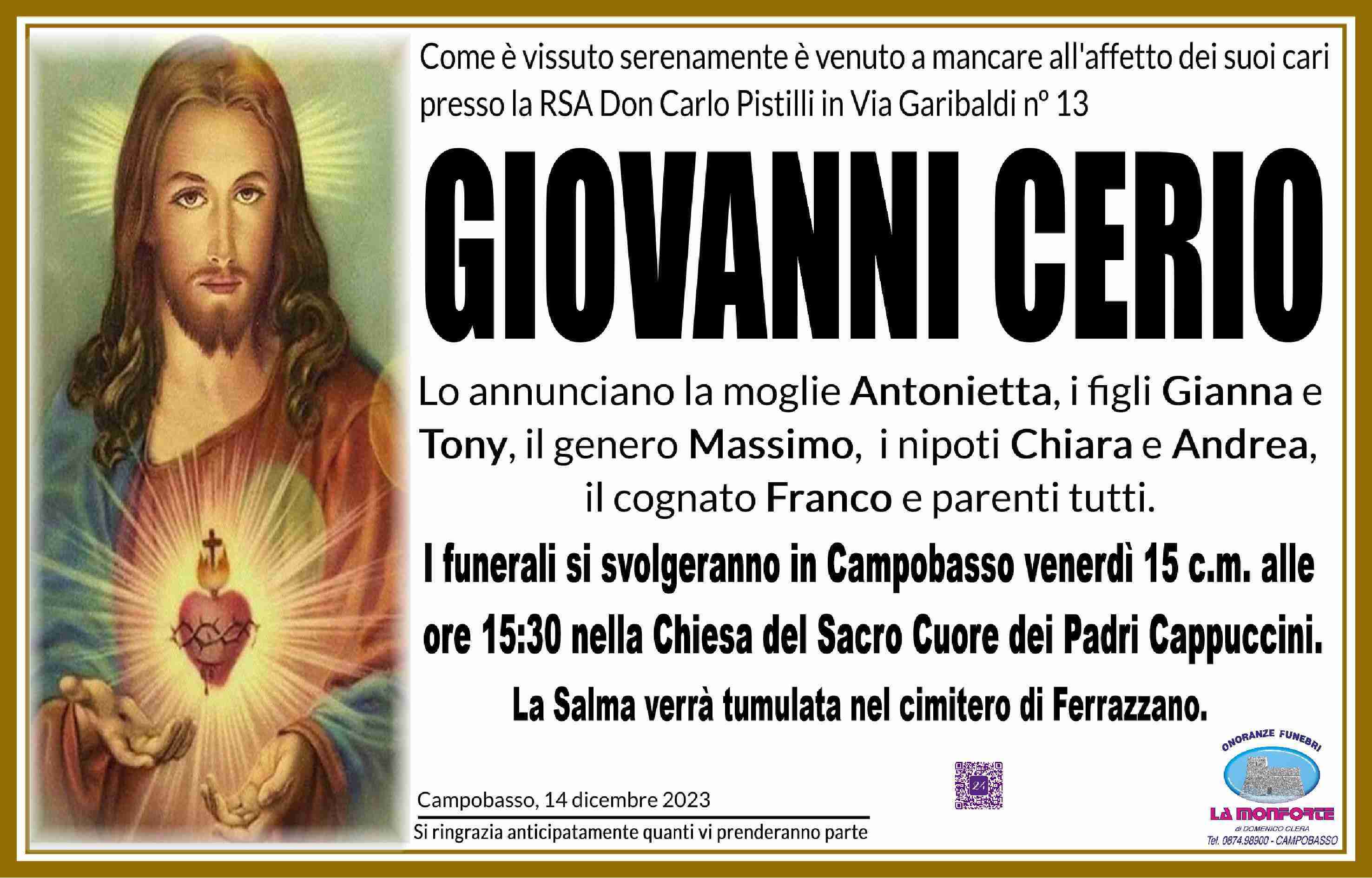Giovanni Cerio