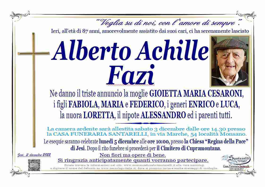 Alberto Achille Fazi