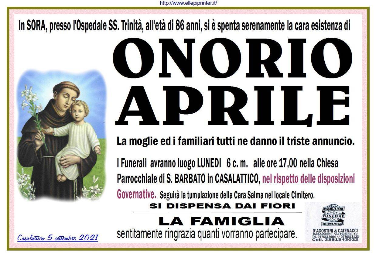 Onorio Aprile