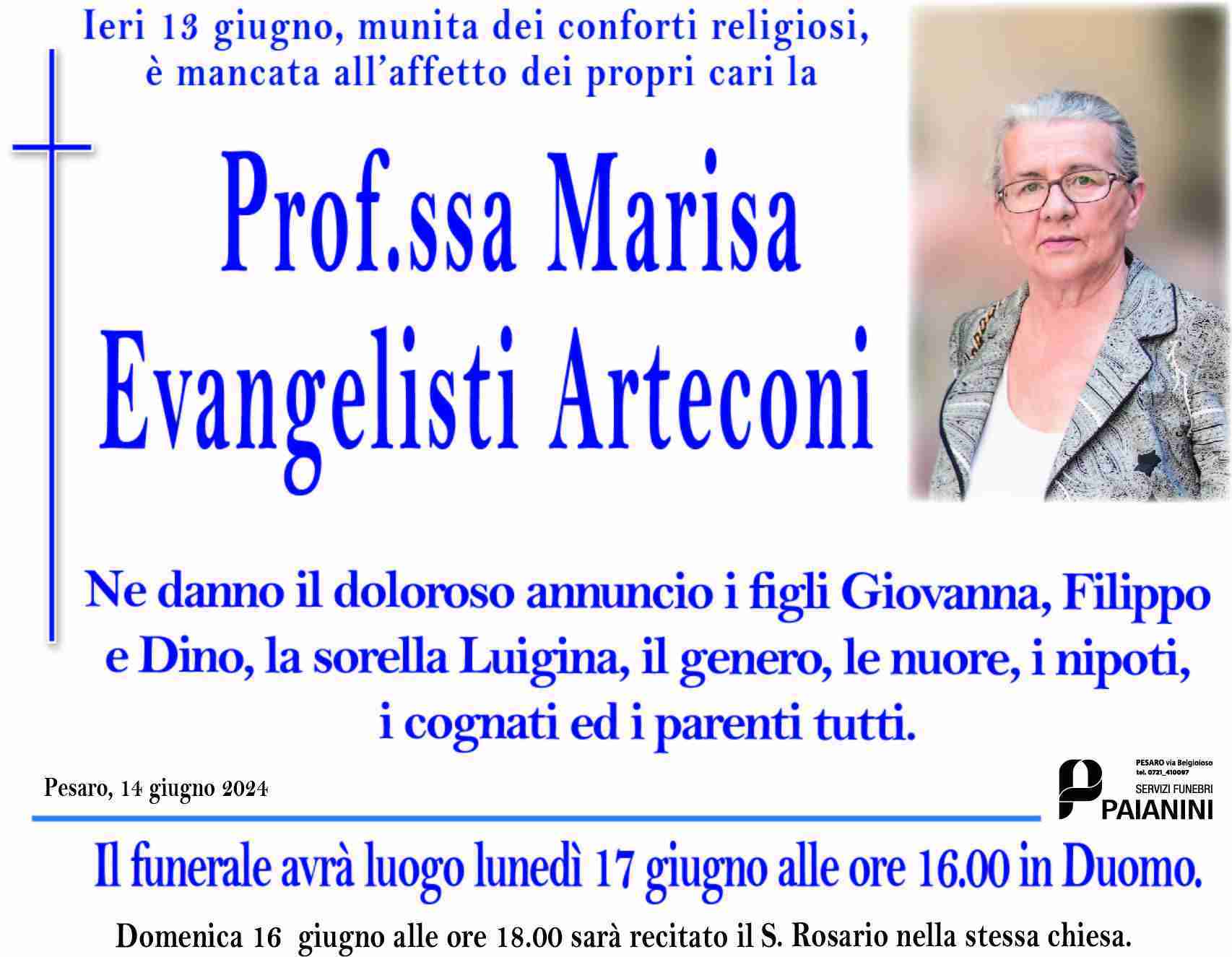 Marisa Evangelisti Arteconi