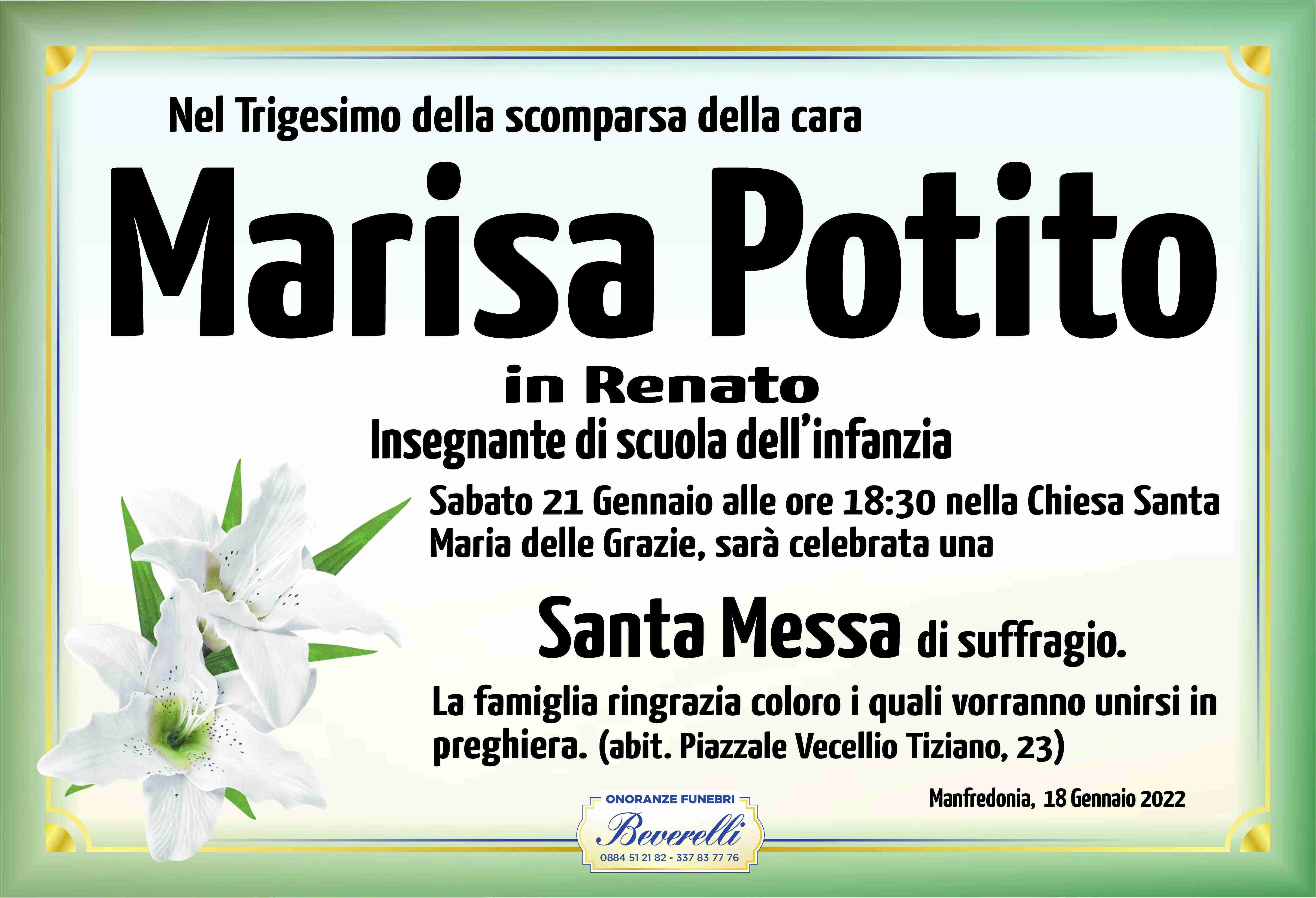 Maria Tersa Potito