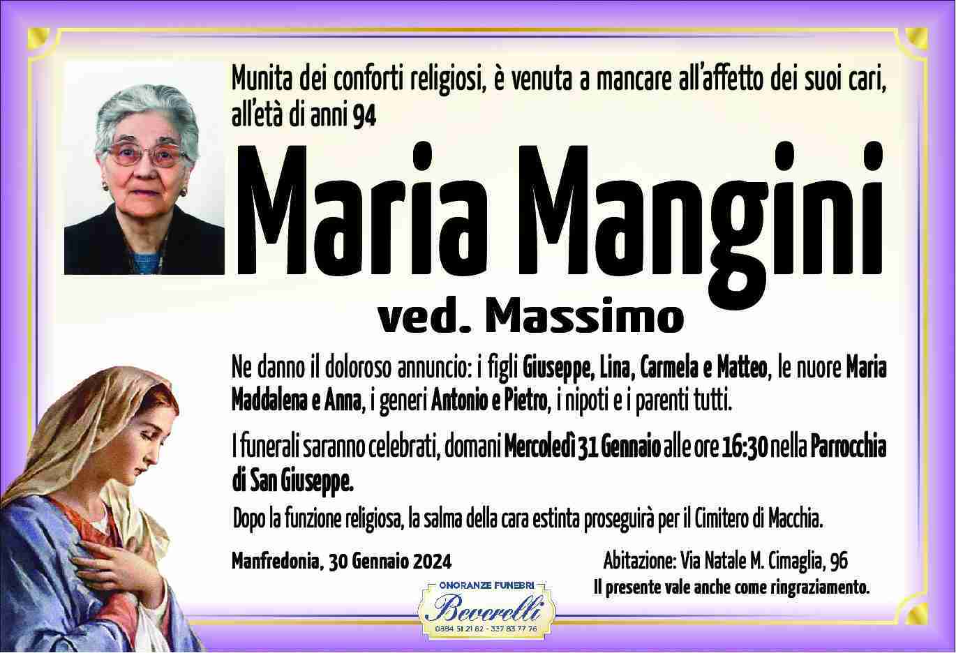Maria Mangini