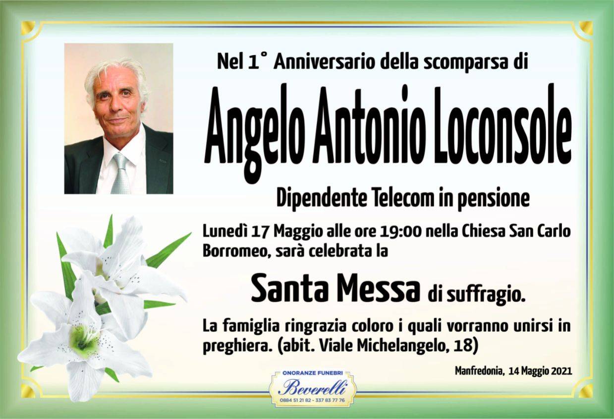 Angelo Antonio Loconsole