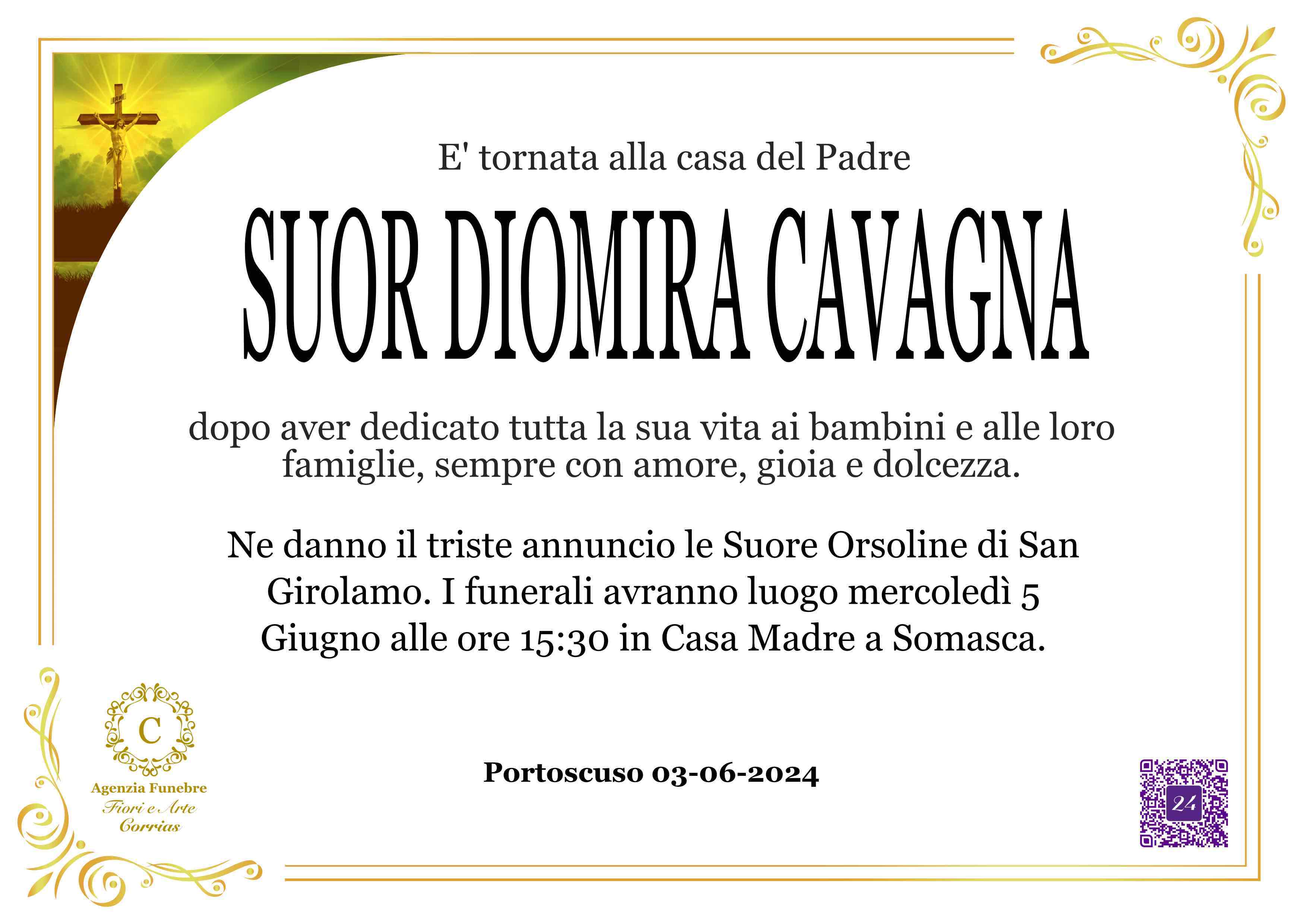 Suor Diomira Cavagna