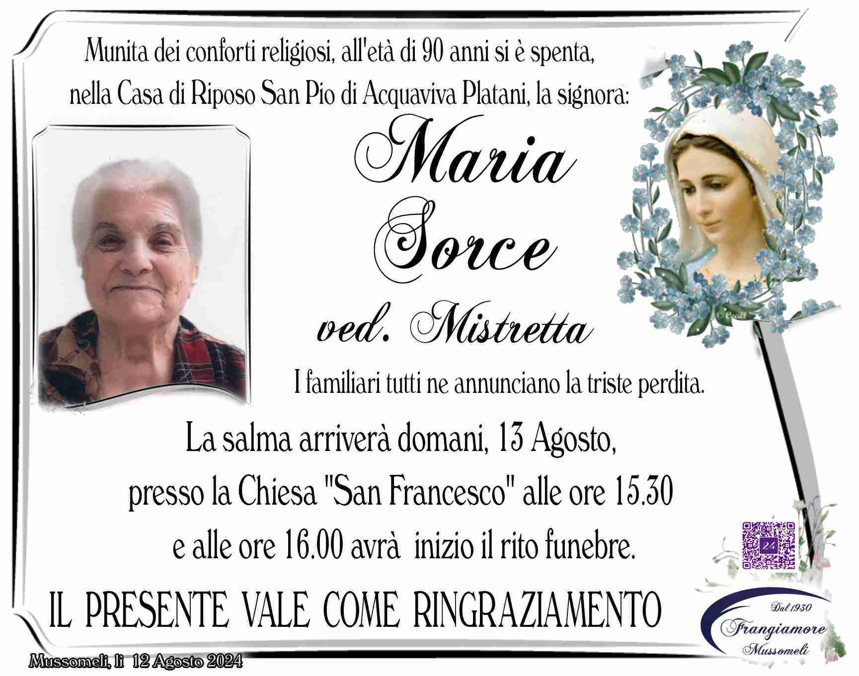 Maria Sorce