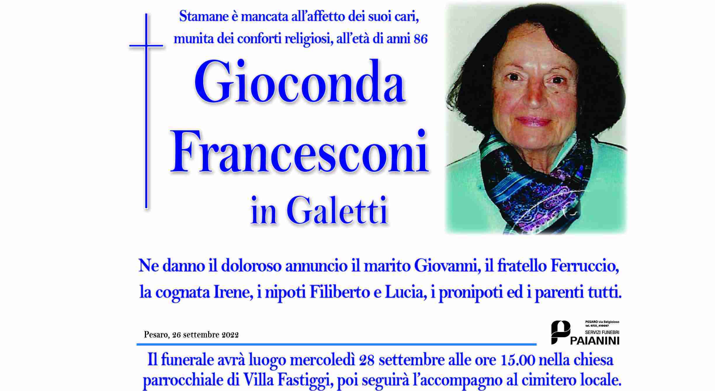 Gioconda Francesconi