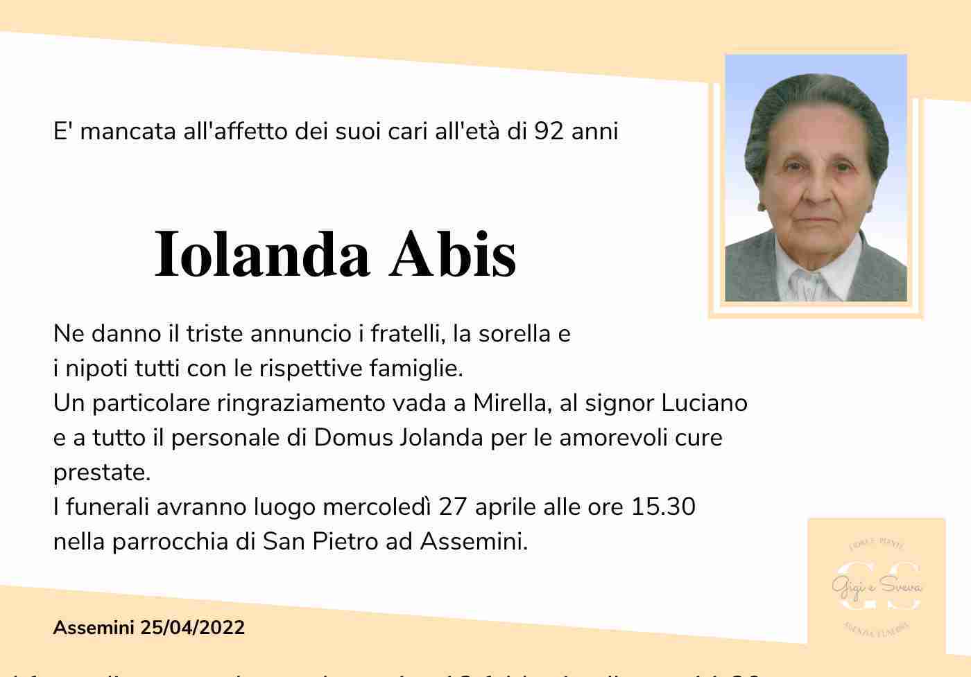 Iolanda Abis