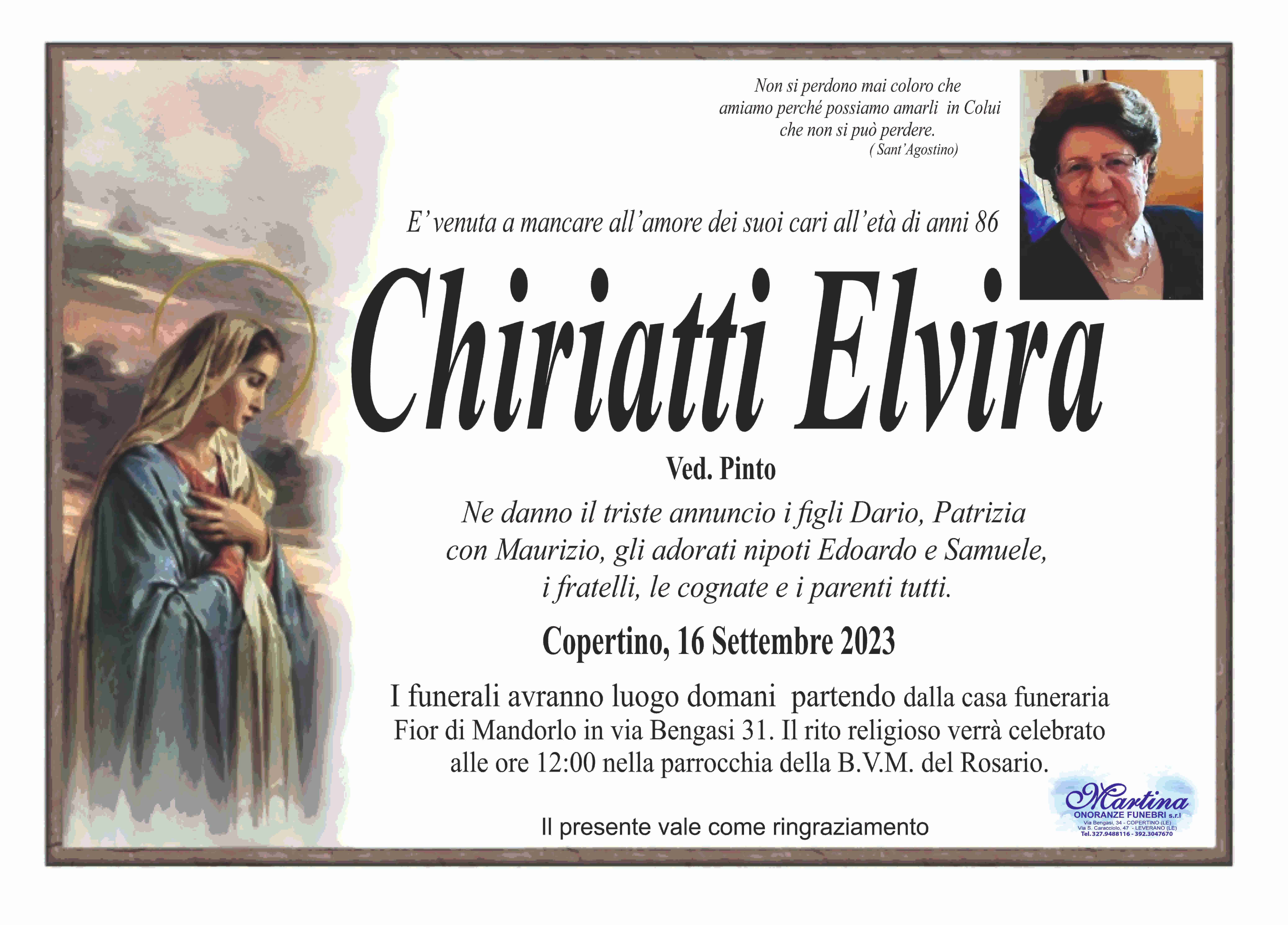 Elvira Chiriatti