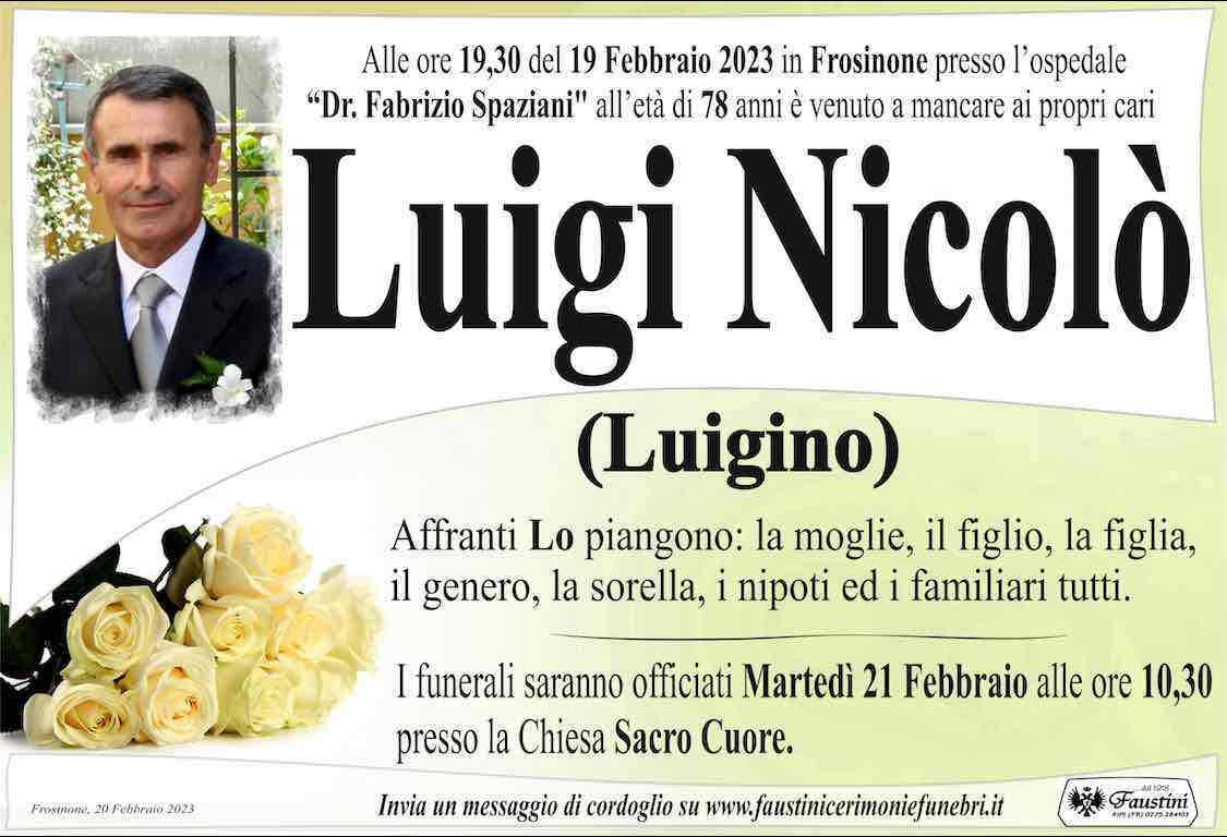Luigi Nicolò