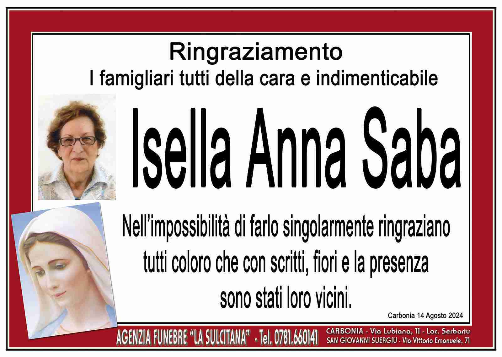 Isella Anna Saba