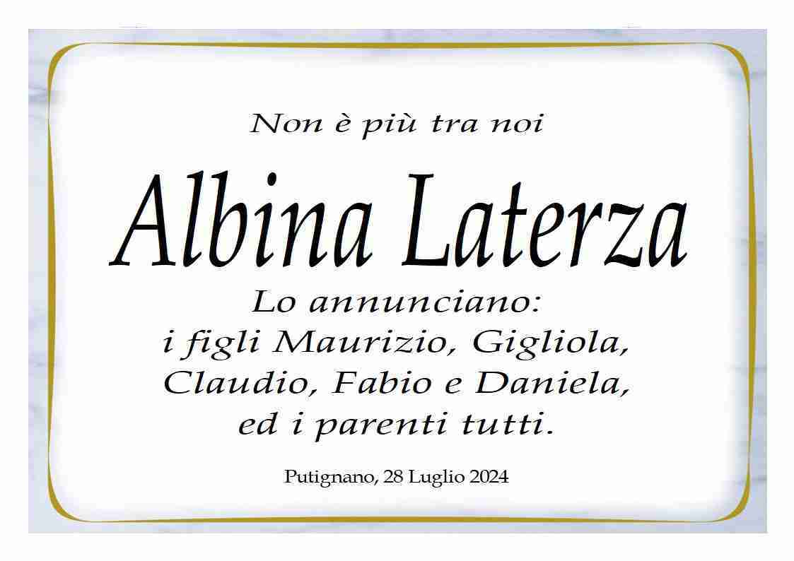 Albina Laterza