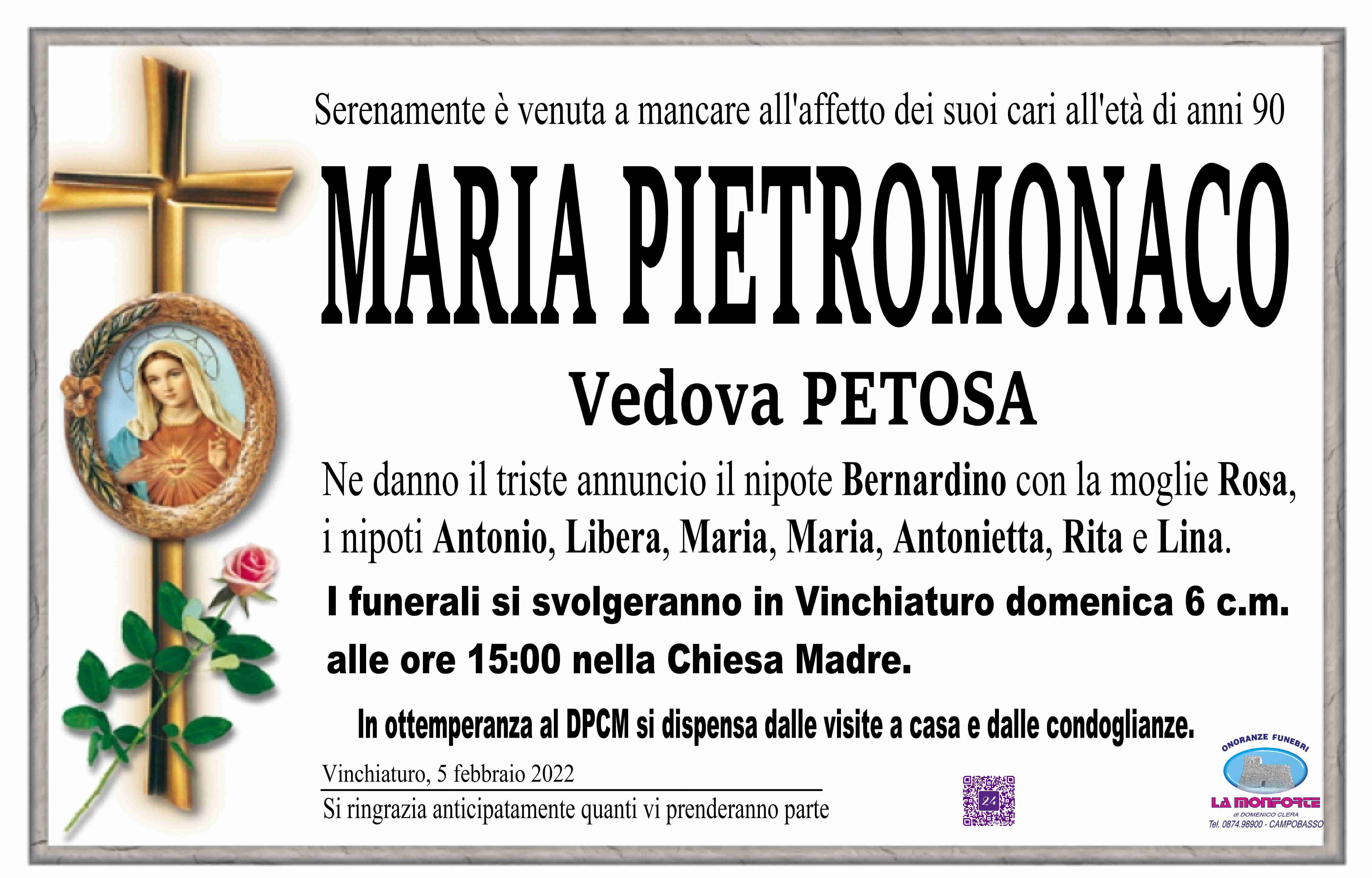 Maria Pietromonaco
