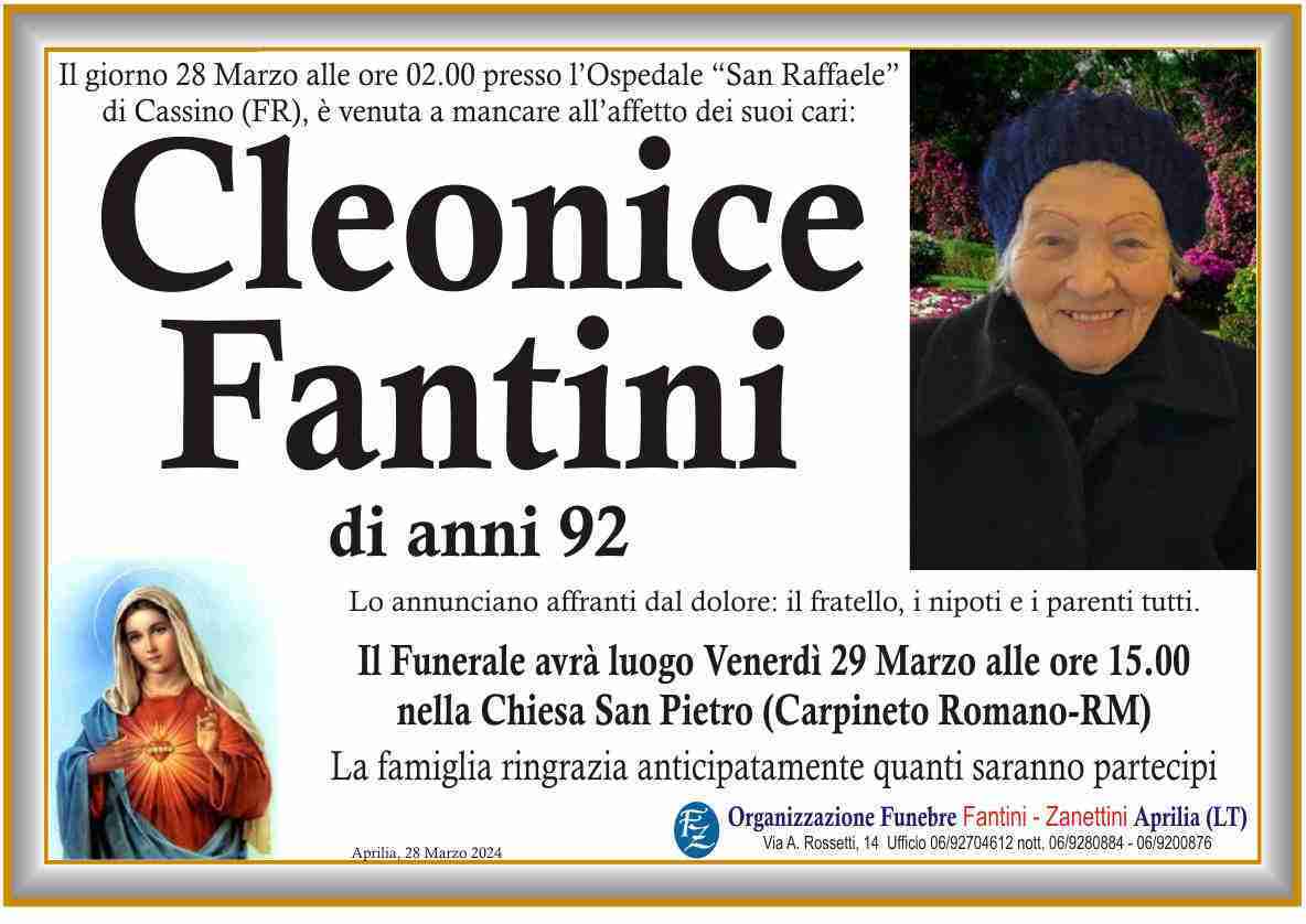 Cleonice Fantini
