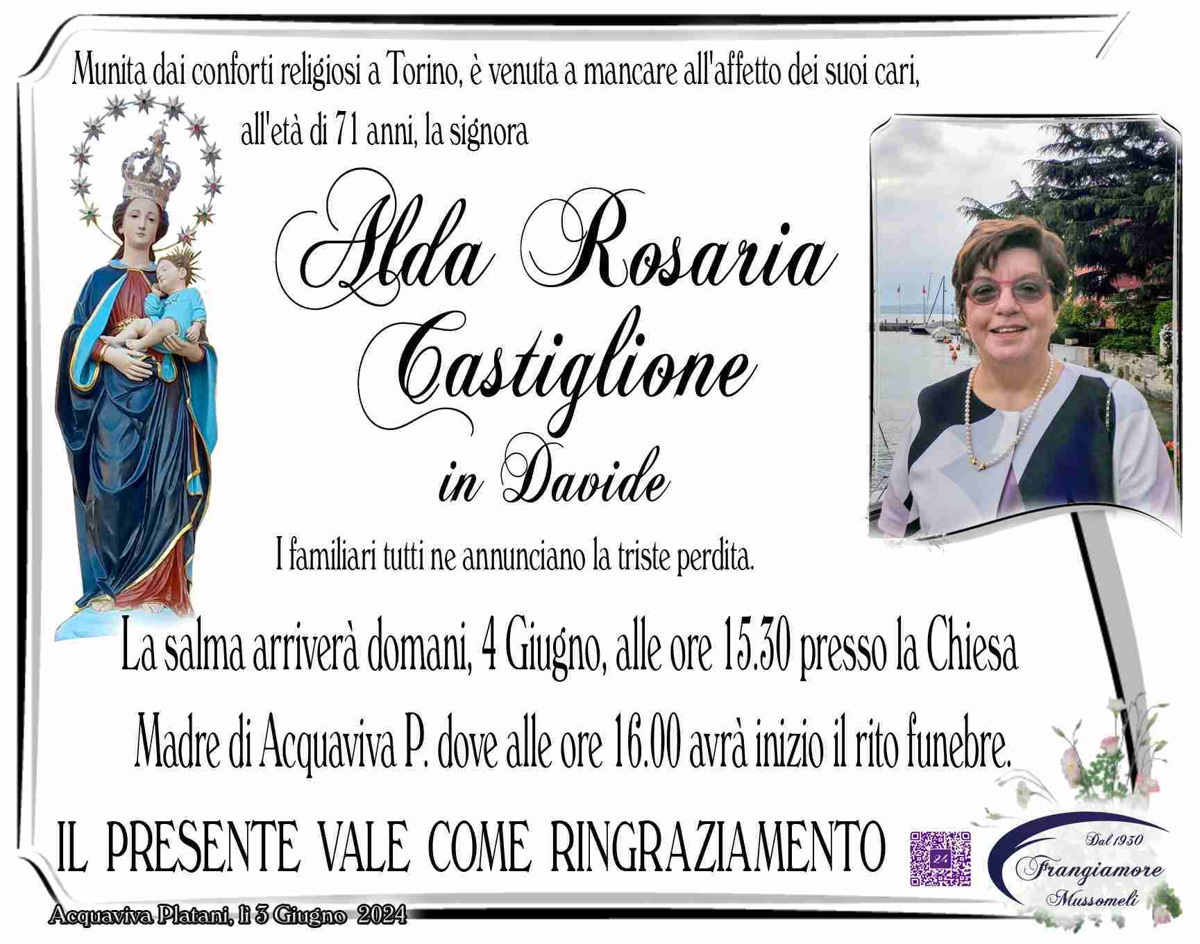 Alda Rosaria Castiglione