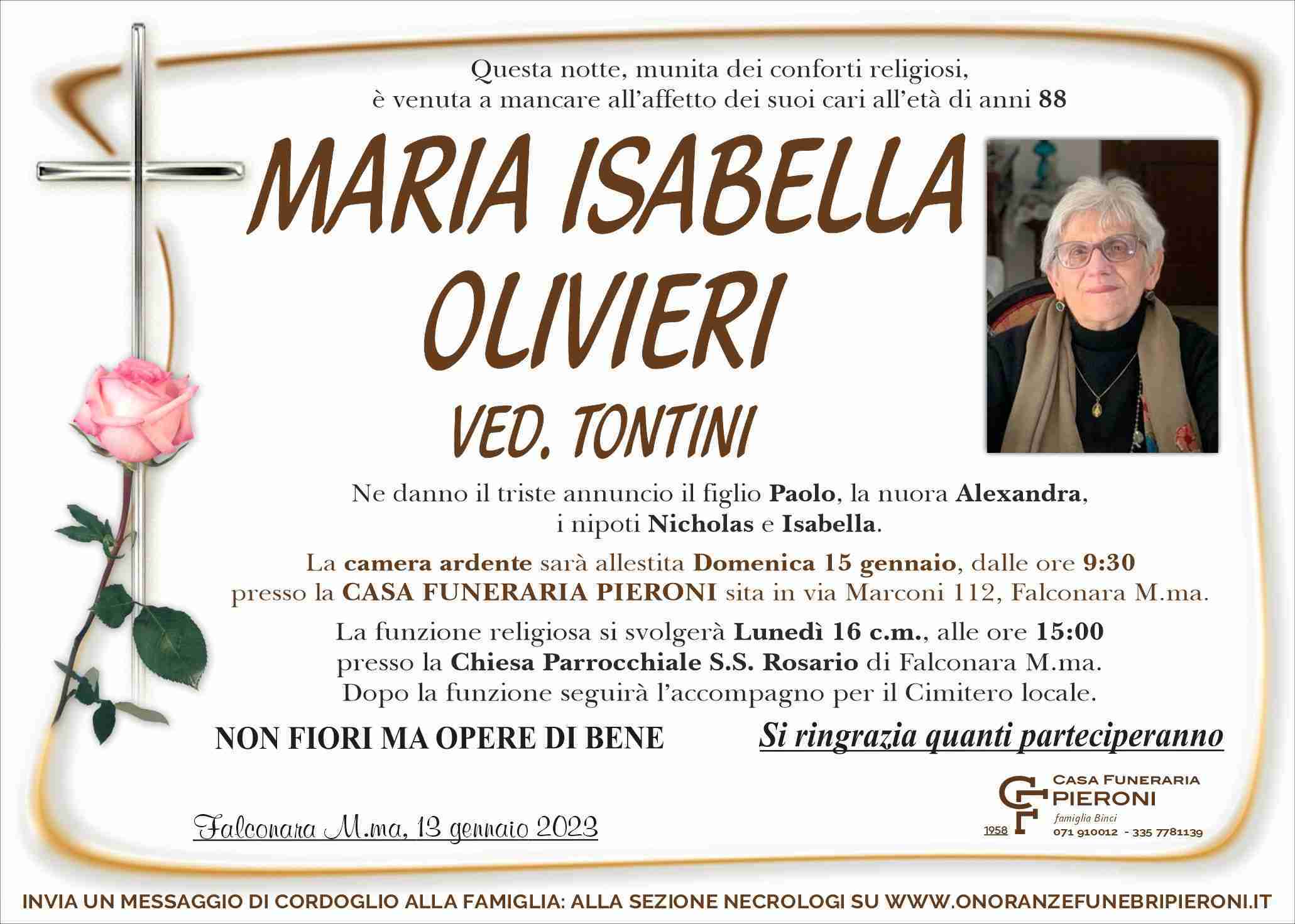 Maria Isabella Olivieri