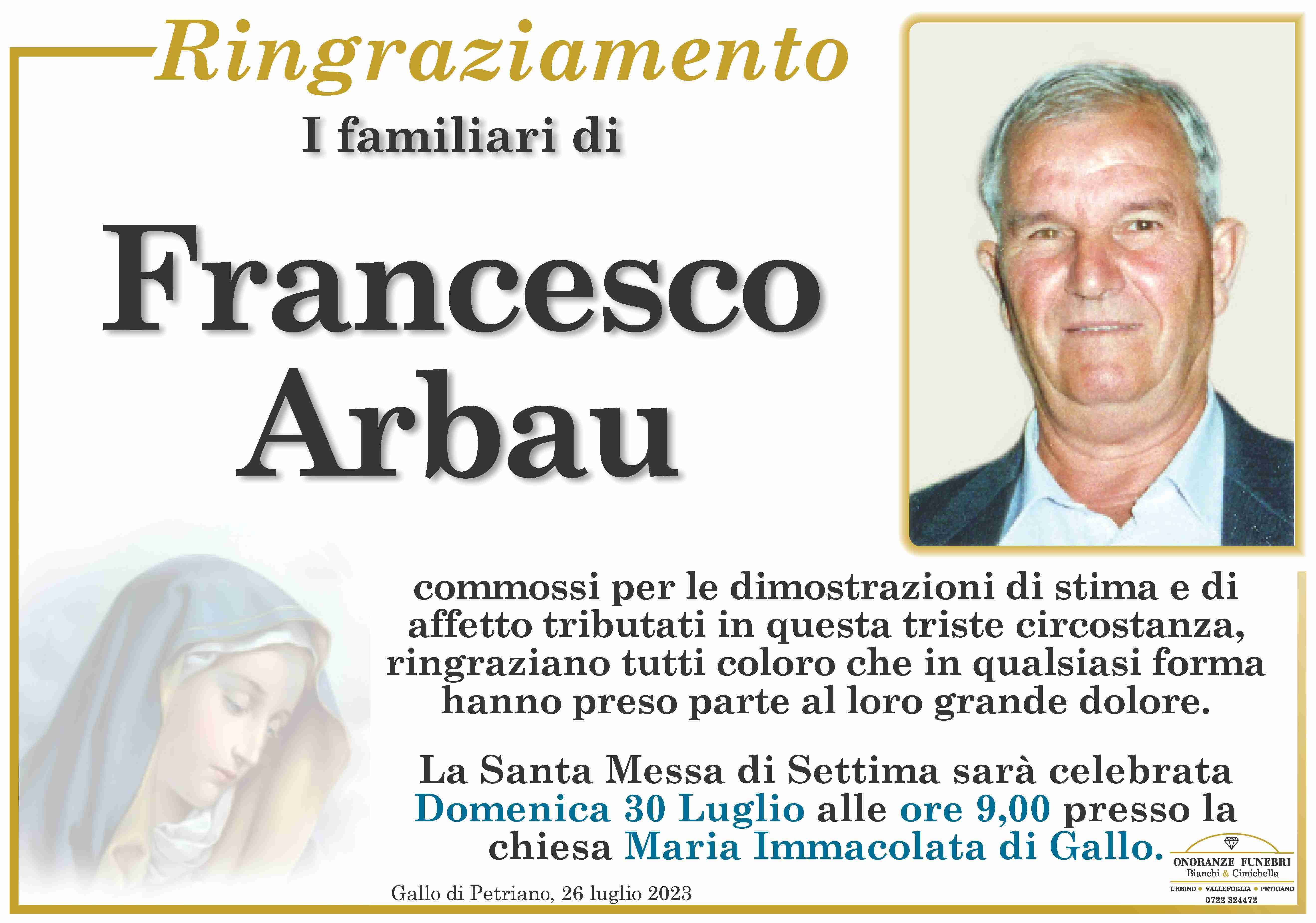 Francesco Arbau